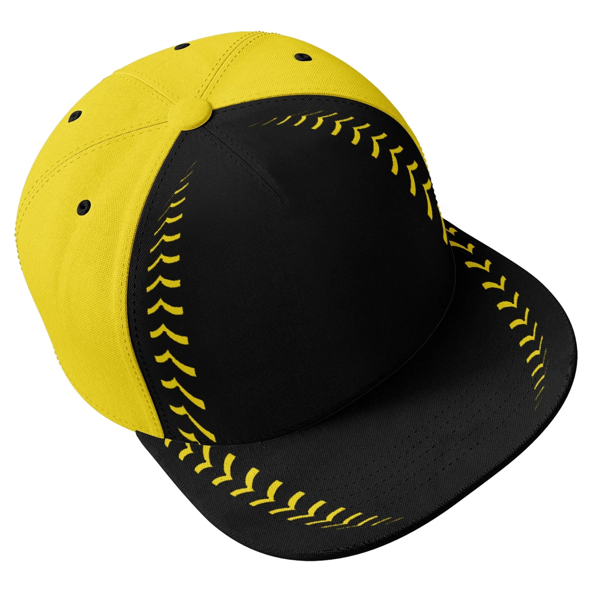 Custom Sport Design Hat Stitched Adjustable Snapback Personalized Baseball Cap PR067B-bd0b00d9-b7 - Coolcustomize