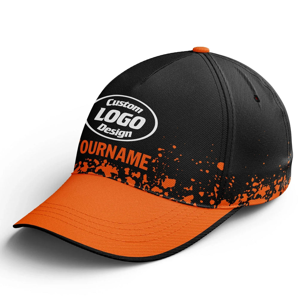 Custom Black Orange Jersey MaxSoul Shoes and Hat Combo Offer Personalized Combo ZH-D020234-3 - Coolcustomize