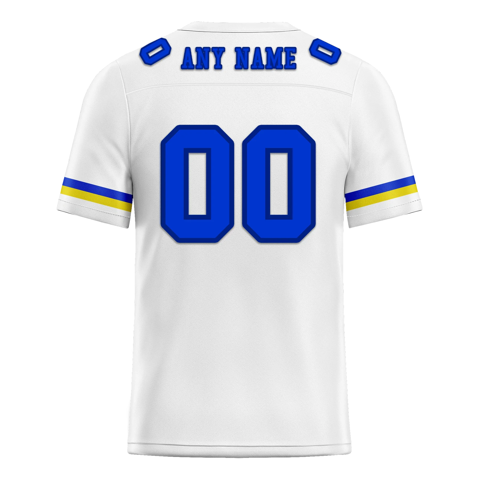Custom White Classic Style Personalized Authentic Football Jersey FBJ02-bd0a7008 - Coolcustomize