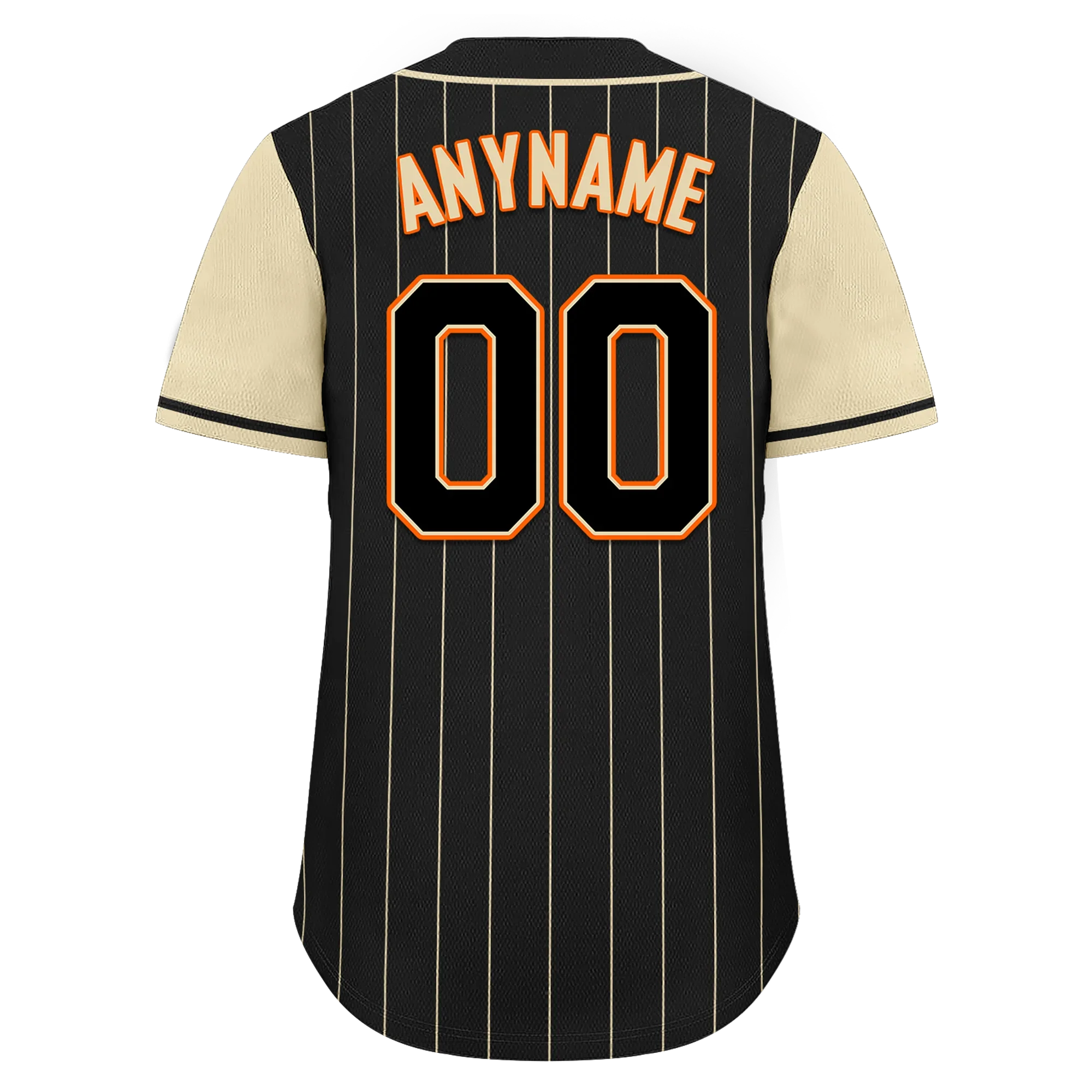 Custom Black Yellow Stripe Fashion Personalized Authentic Baseball Jersey BSBJ01-D017237 - Coolcustomize