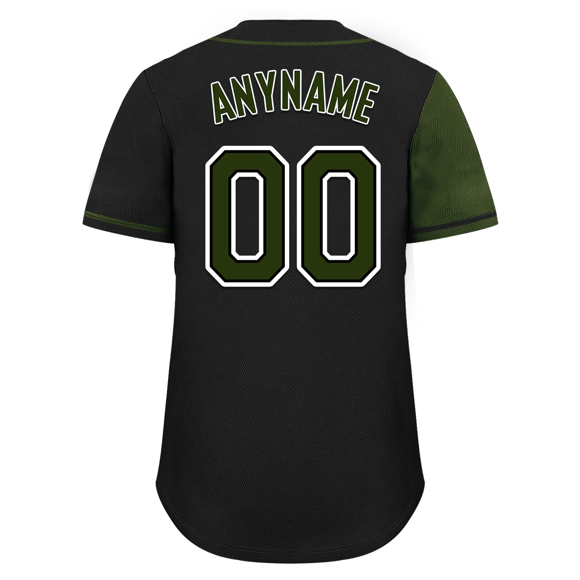 Custom Green Black Skull Fashion Personalized Authentic Baseball Jersey BSBJ01-D017152 - Coolcustomize