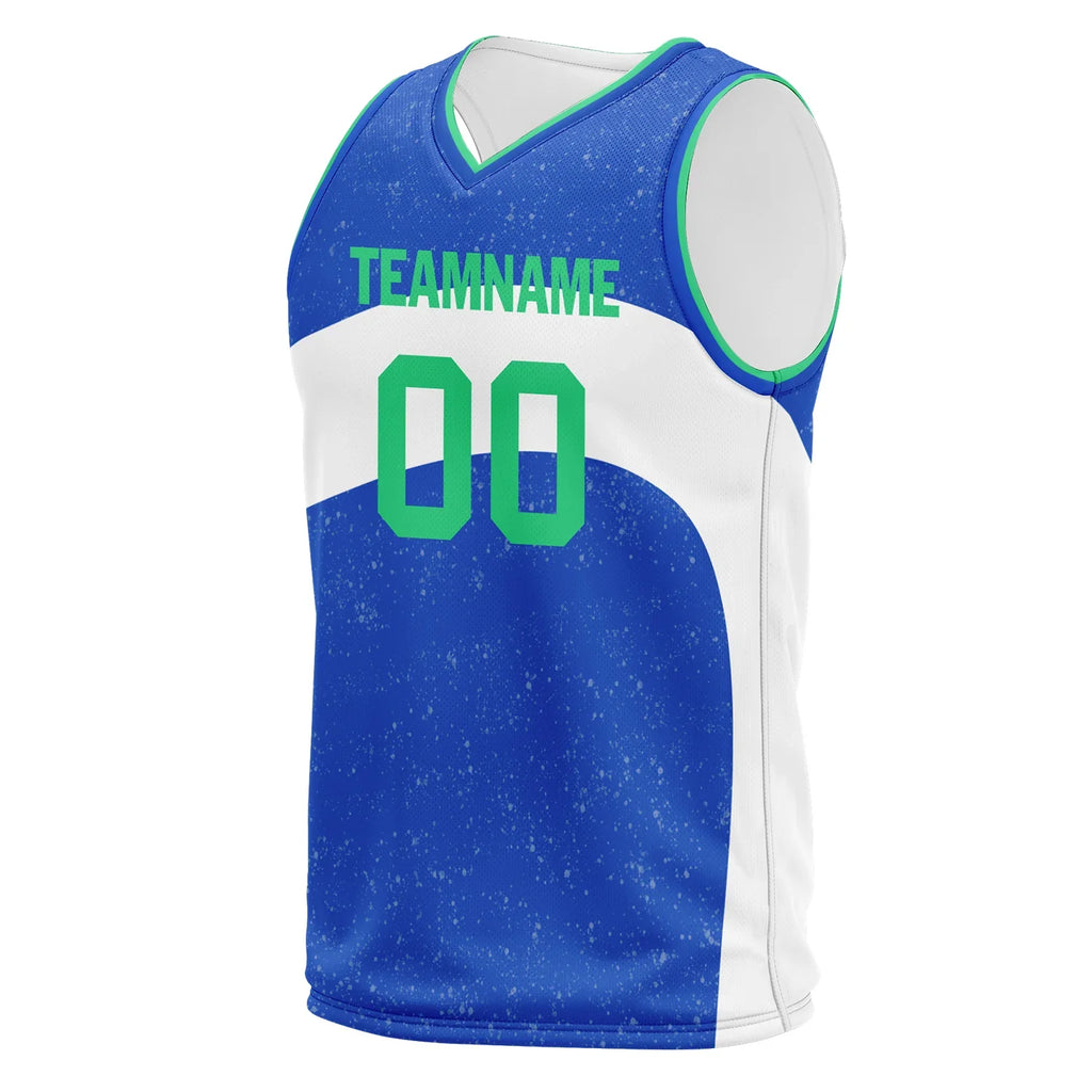 Custom Blue White Classic Style Sports Uniform Basketball Jersey BBJ01-bd0a7009 - Coolcustomize