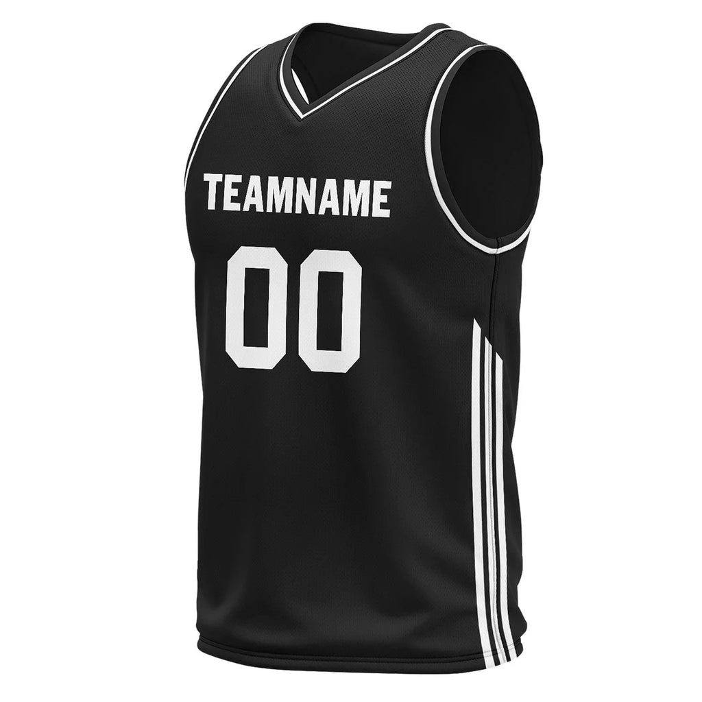 Custom Black Classic Style Sports Uniform Basketball Jersey BBJ01-D020105-19 - Coolcustomize
