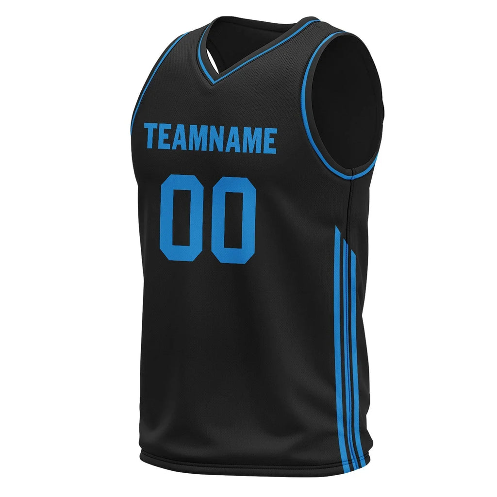 Custom Black Classic Style Sports Uniform Basketball Jersey BBJ01-D020105-6 - Coolcustomize