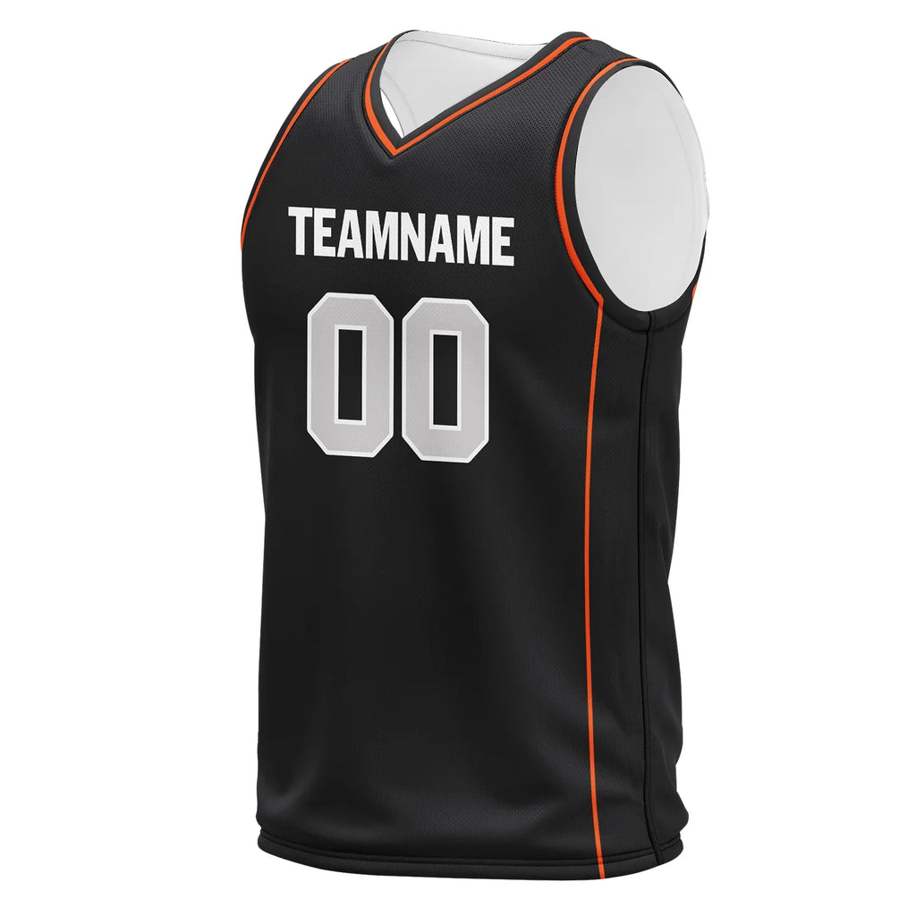 Custom Black Orange Classic Style Sports Uniform Basketball Jersey BBJ01-bd0a70a9 - Coolcustomize