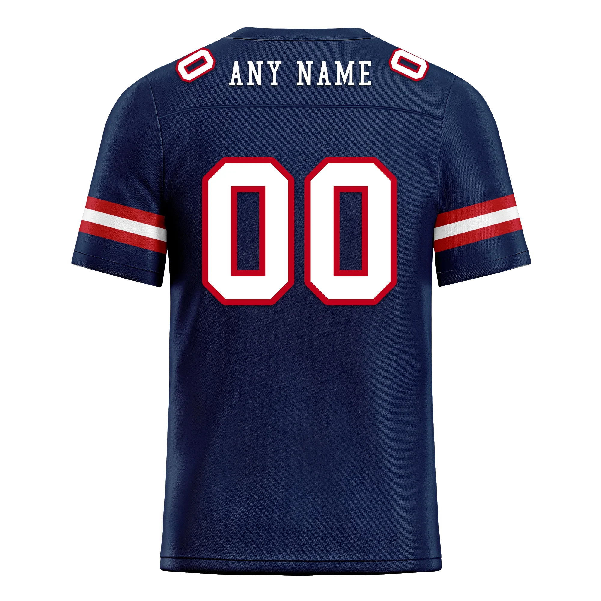 Custom Blue Classic Style Personalized Authentic Football Jersey FBJ02-bd0a70b0 - Coolcustomize