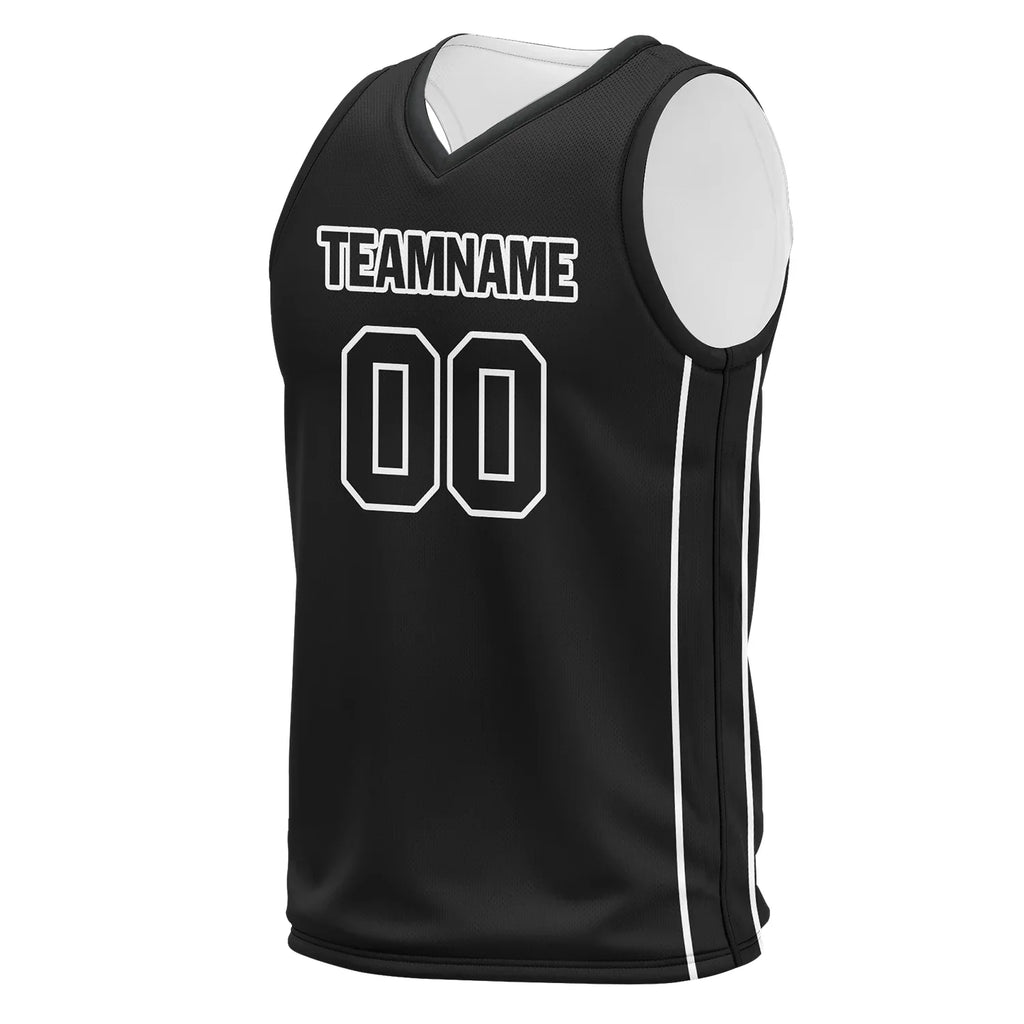 Custom Black Classic Style Sports Uniform Basketball Jersey BBJ01-bd0a7007 - Coolcustomize