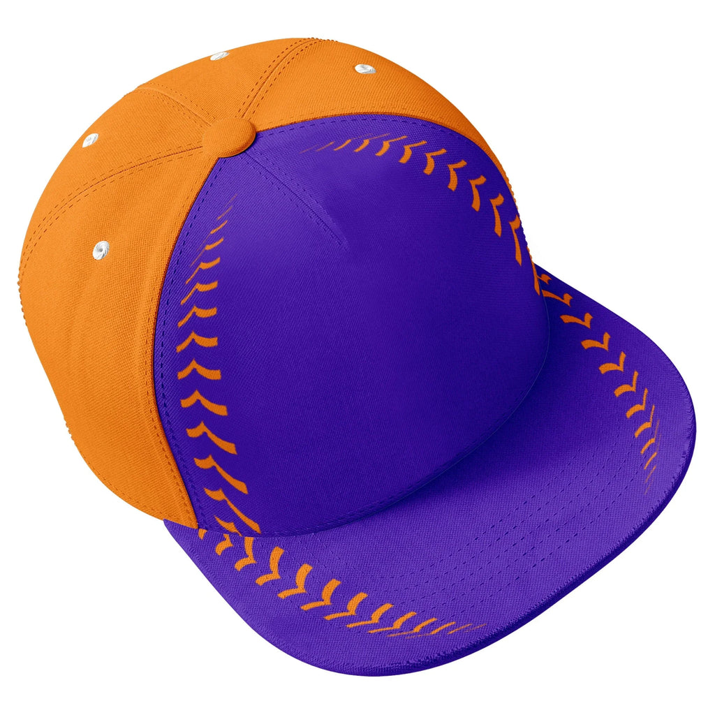 Custom Sport Design Hat Stitched Adjustable Snapback Personalized Baseball Cap PR067B-bd0b00d9-cb - Coolcustomize