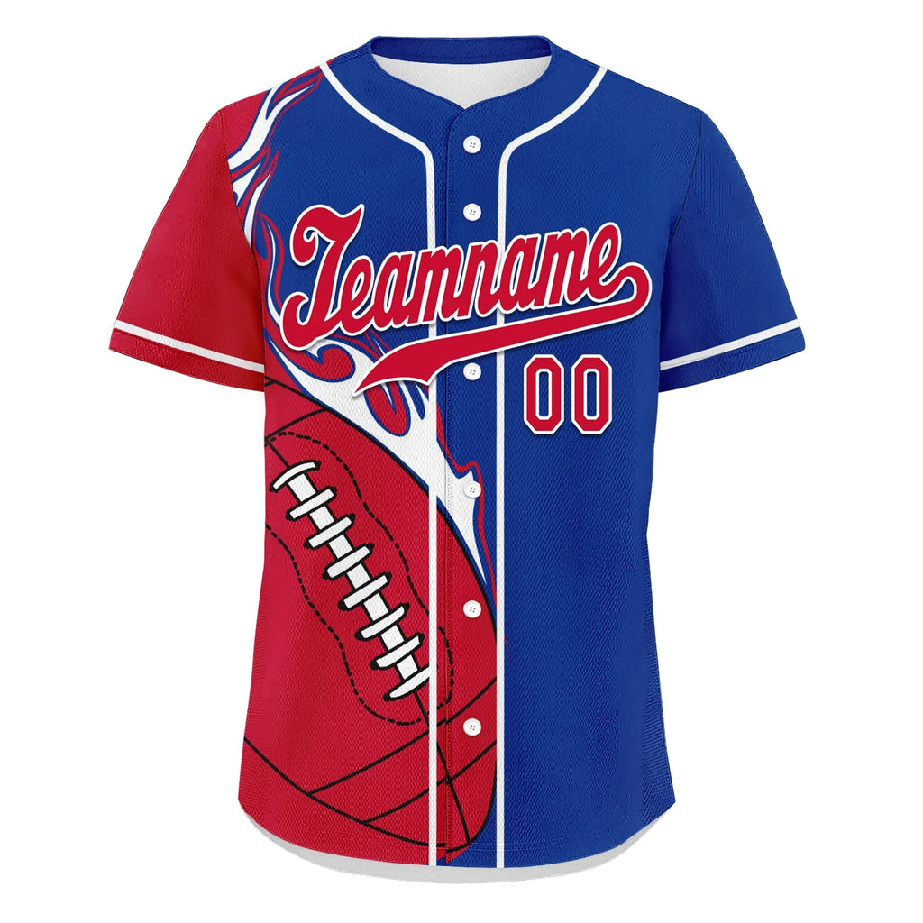 Custom Blue Red Jersey and TN Shoes Combo Offer Personalized ZH-D0200101-5 - Coolcustomize