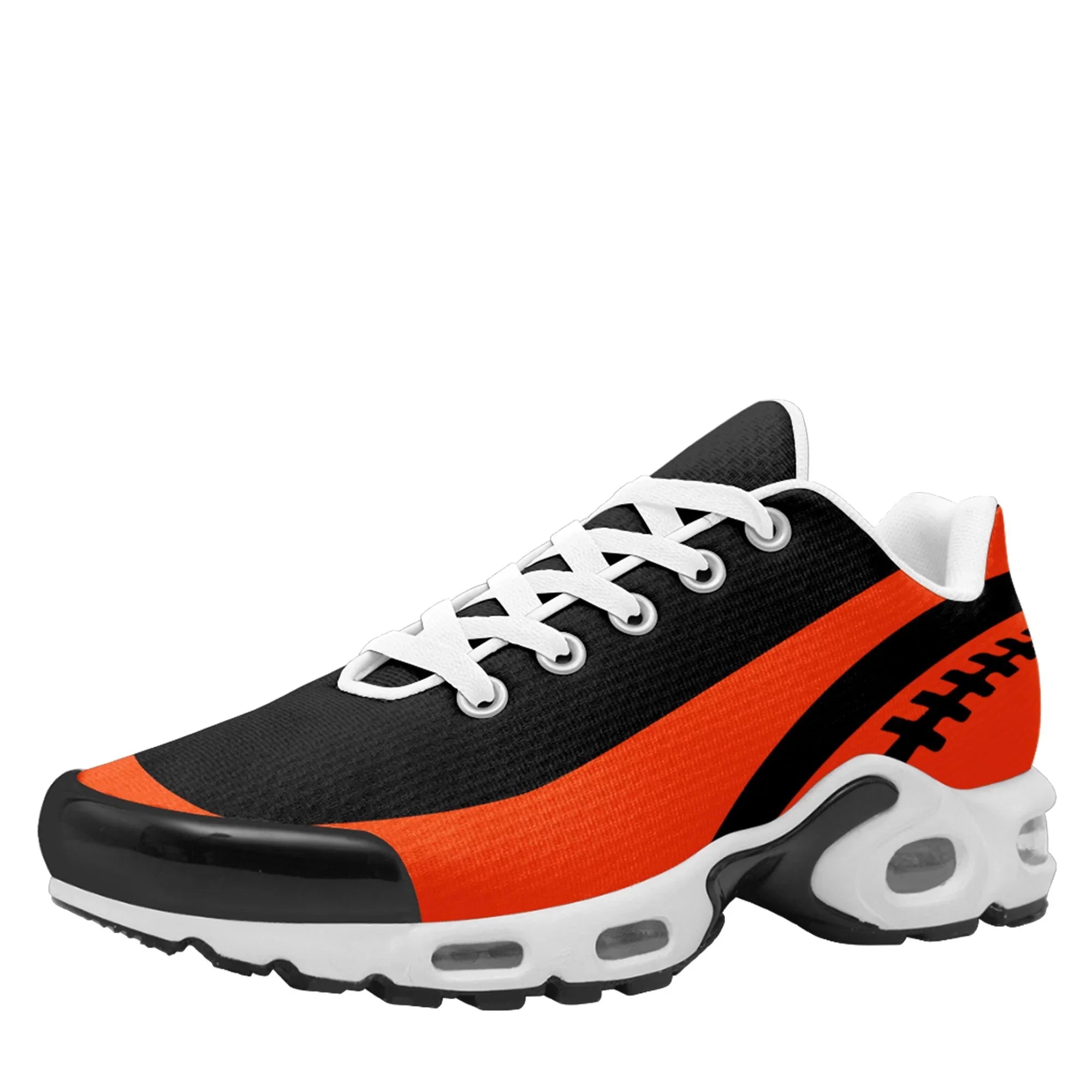 Custom Black Orange TN Shoes Personalized Sneakers TN-D020077-8 - Coolcustomize