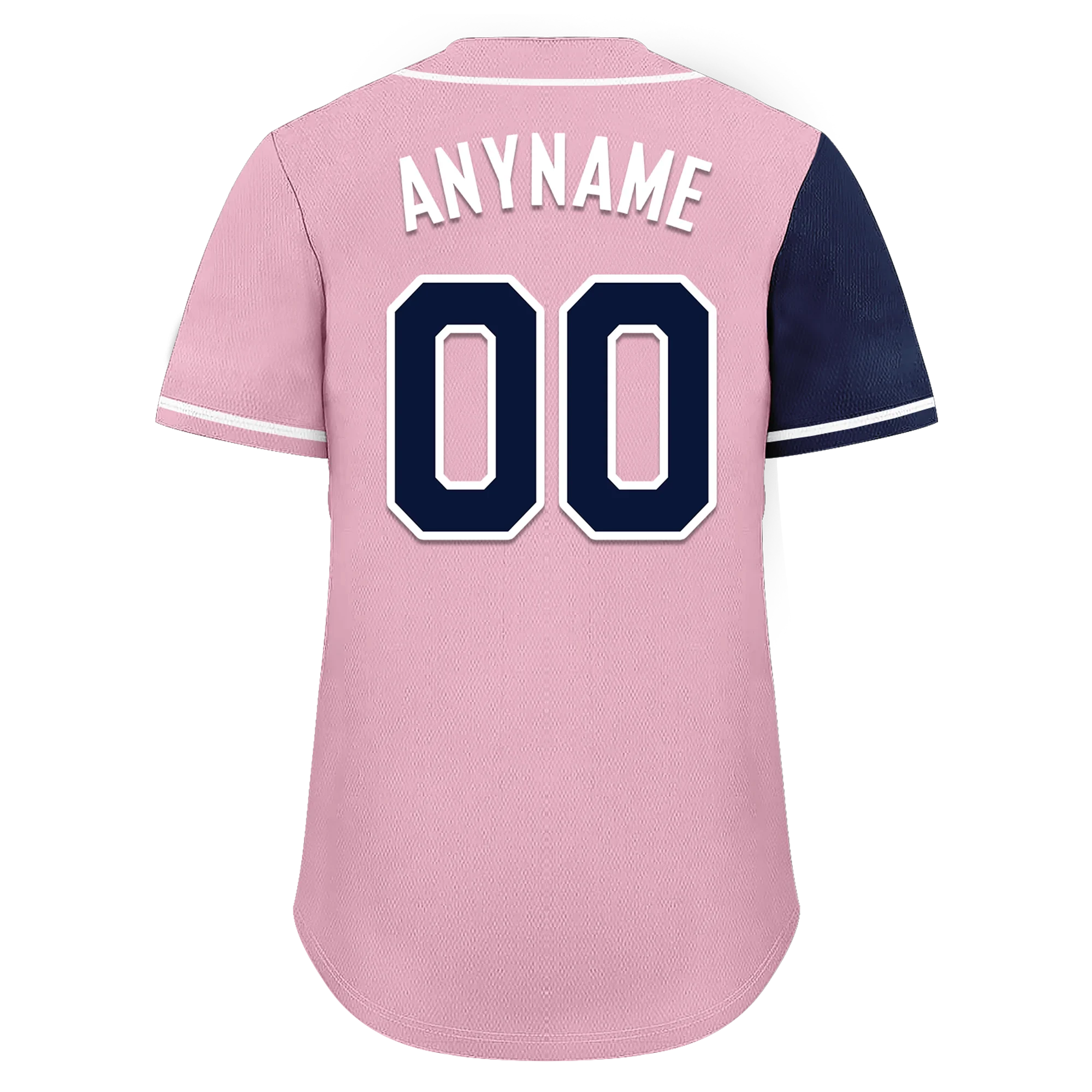 Custom Blue Pink Skull Fashion Personalized Authentic Baseball Jersey BSBJ01-D017145 - Coolcustomize
