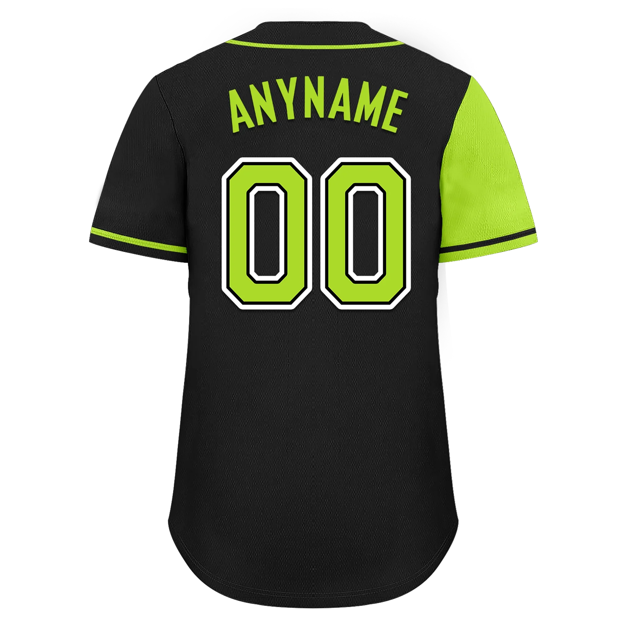 Custom Green Black Skull Fashion Personalized Authentic Baseball Jersey BSBJ01-D017153 - Coolcustomize