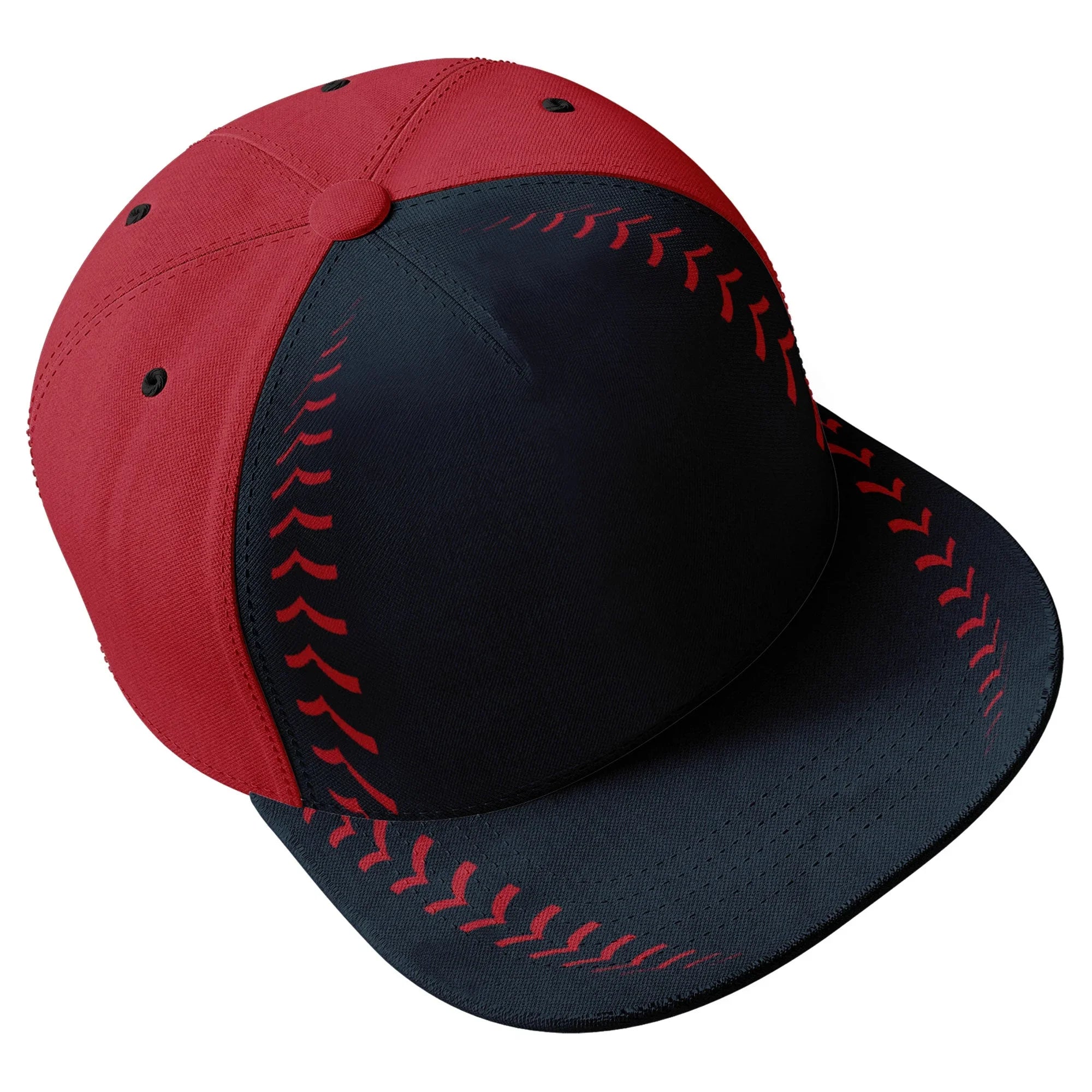 Custom Sport Design Hat Stitched Adjustable Snapback Personalized Baseball Cap PR067B-bd0b00d9-f - Coolcustomize