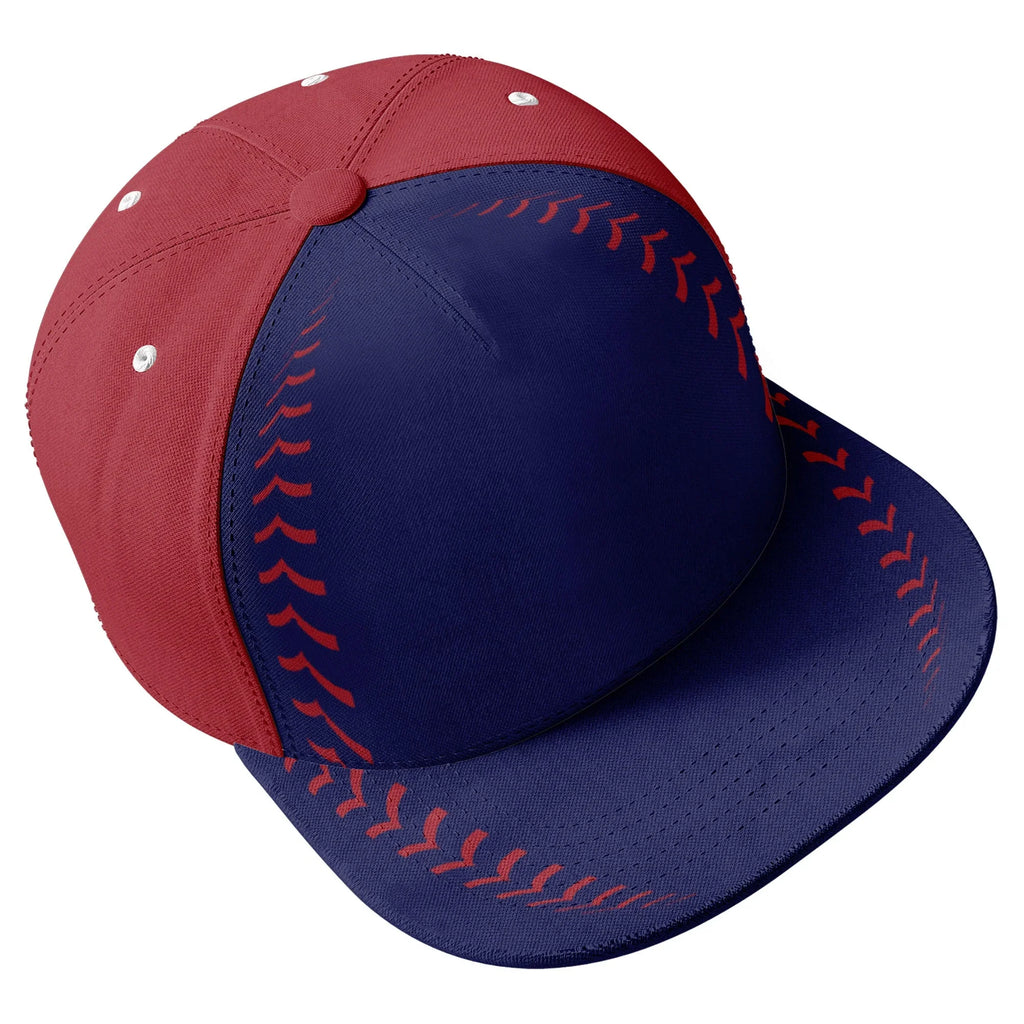 Custom Sport Design Hat Stitched Adjustable Snapback Personalized Baseball Cap PR067B-bd0b00d9-ba - Coolcustomize