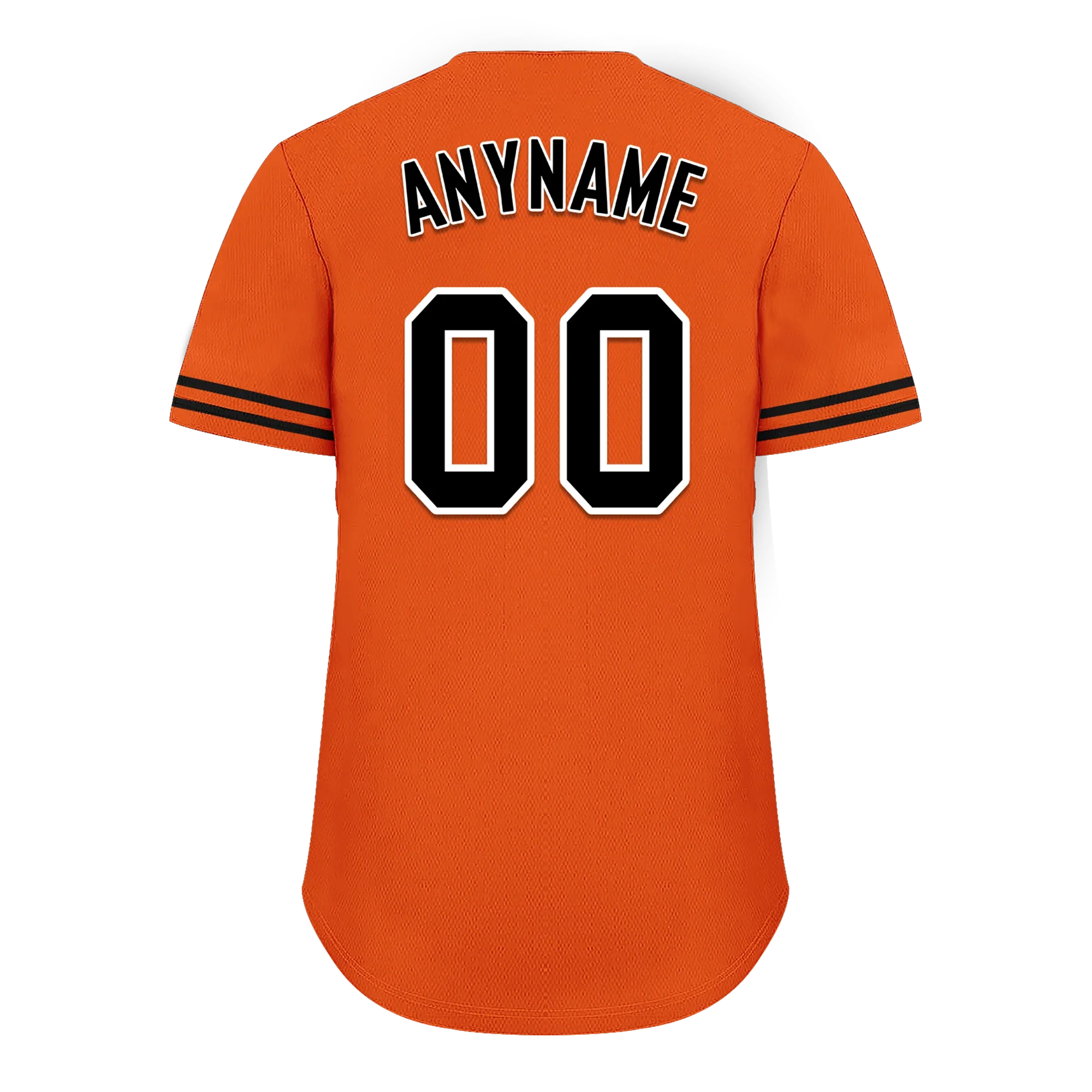 Custom Orange Black Classic Style Black Personalized Authentic Baseball Jersey BSBJ01-bd0fa0a - Coolcustomize