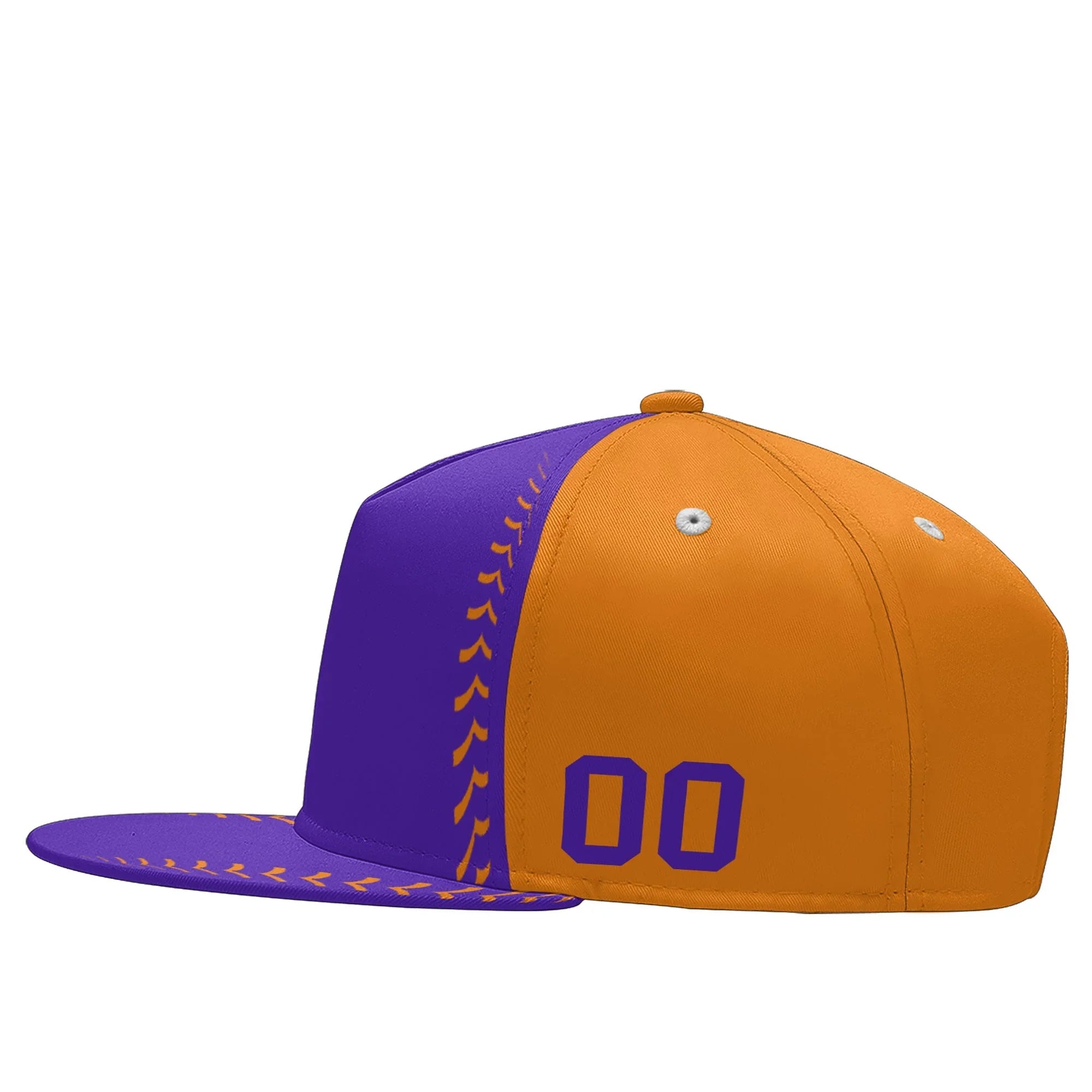Custom Sport Design Hat Stitched Adjustable Snapback Personalized Baseball Cap PR067B-bd0b00d9-cb - Coolcustomize