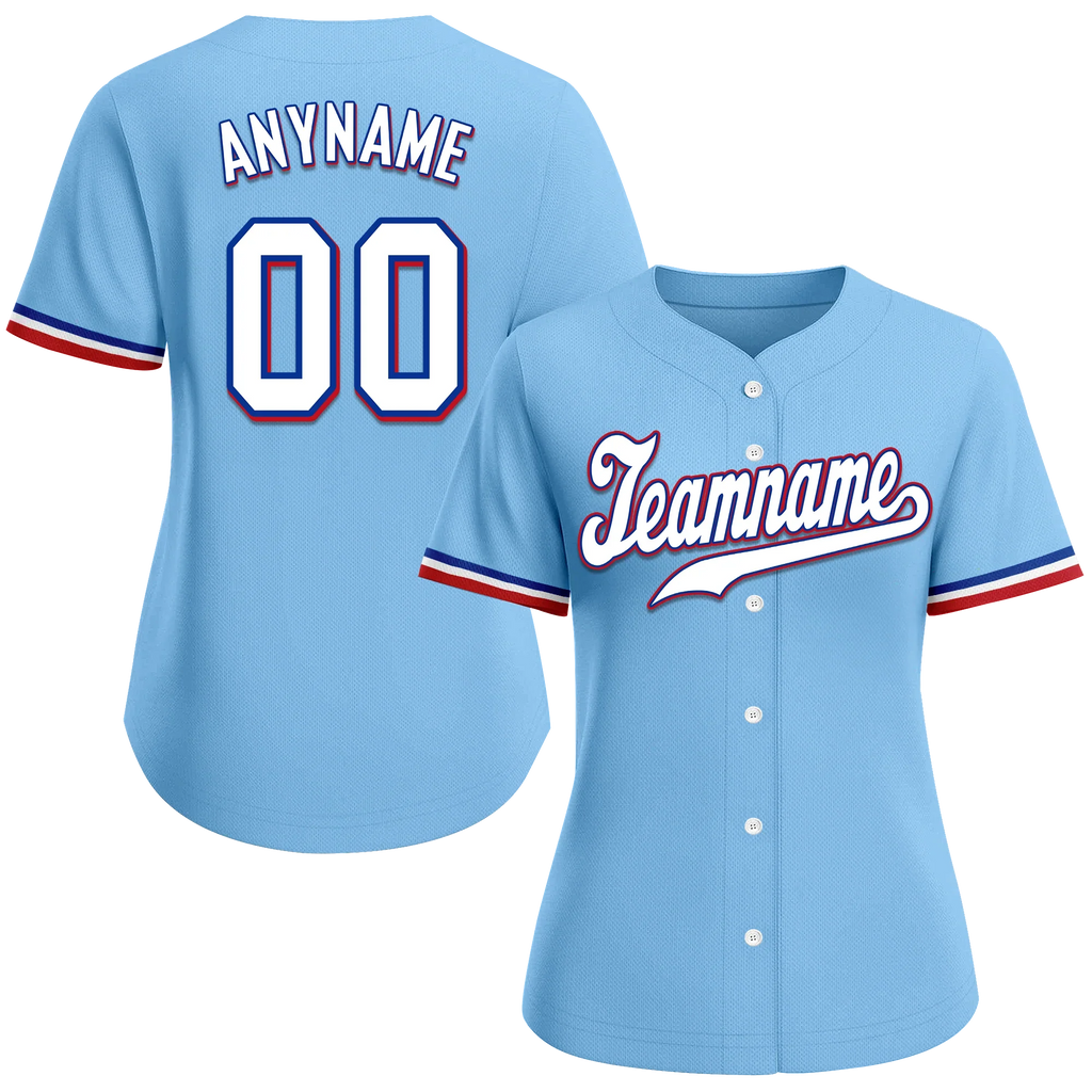 Custom Cyan Classic Style White Personalized Authentic Baseball Jersey BSBJ01-bd0fabd - Coolcustomize