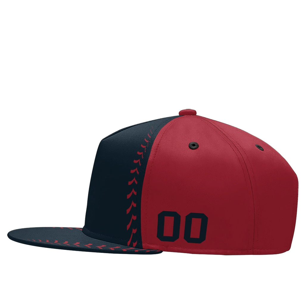 Custom Sport Design Hat Stitched Adjustable Snapback Personalized Baseball Cap PR067B-bd0b00d9-f - Coolcustomize