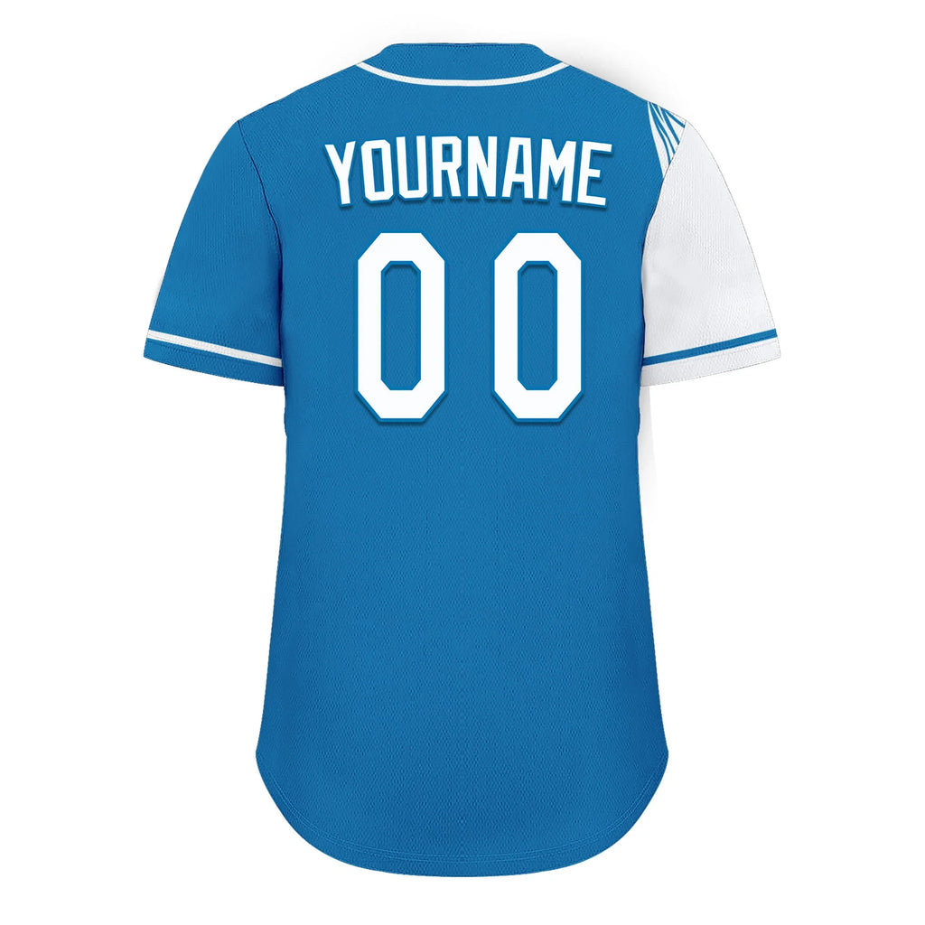 Custom Blue White Jersey and TN Shoes Combo Offer Personalized ZH-D0200101-11 - Coolcustomize