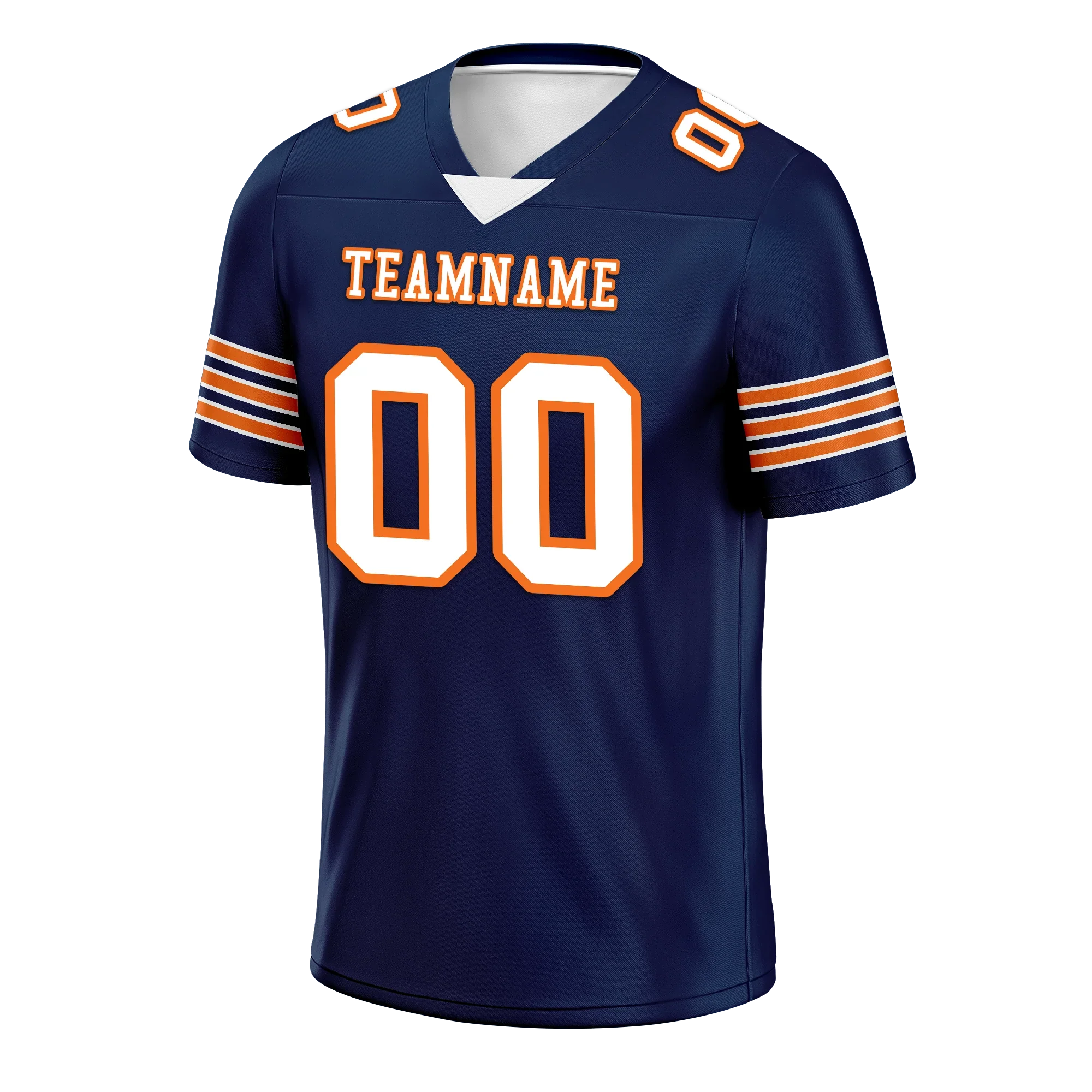 Custom Blue White Classic Style Personalized Authentic Football Jersey FBJ02-bd0a700d - Coolcustomize