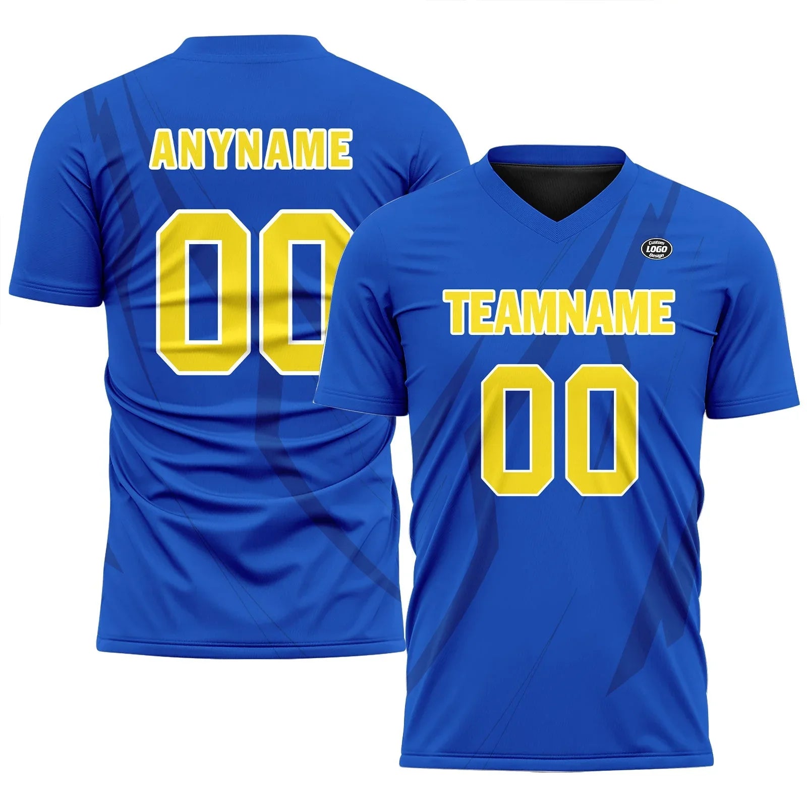 Custom Blue Soccer Sets Jersey Personalized SCJ101-D28048 - Coolcustomize