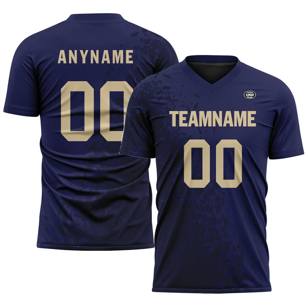Custom Blue Soccer Sets Jersey Personalized SCJ101-D28032 - Coolcustomize