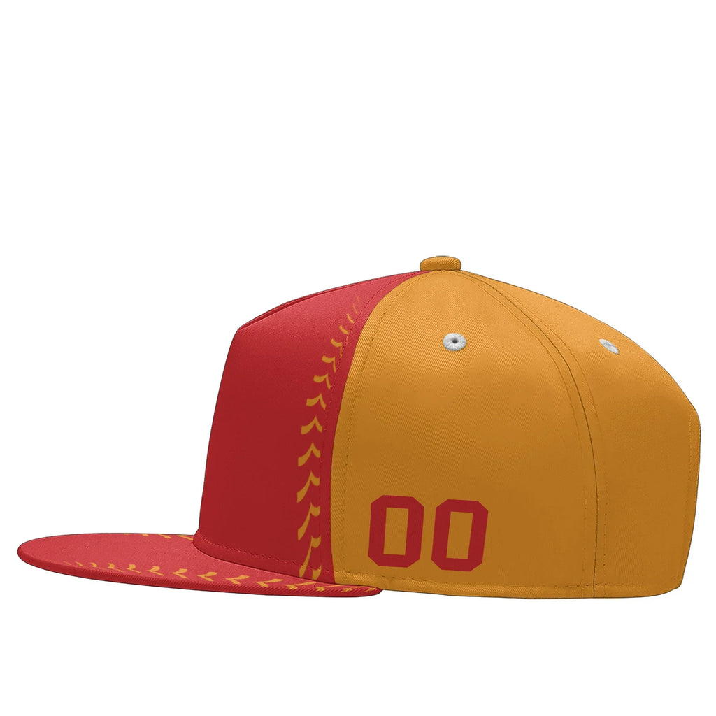 Custom Sport Design Hat Stitched Adjustable Snapback Personalized Baseball Cap PR067B-bd0b00d9-ad - Coolcustomize