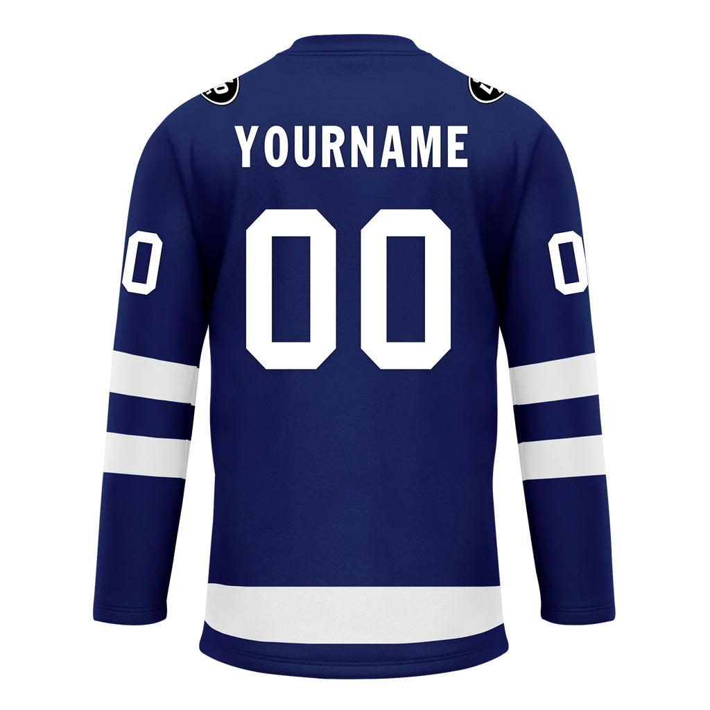 Custom Blue White Personalized Hockey Jersey HCKJ01-D0a70bc - Coolcustomize