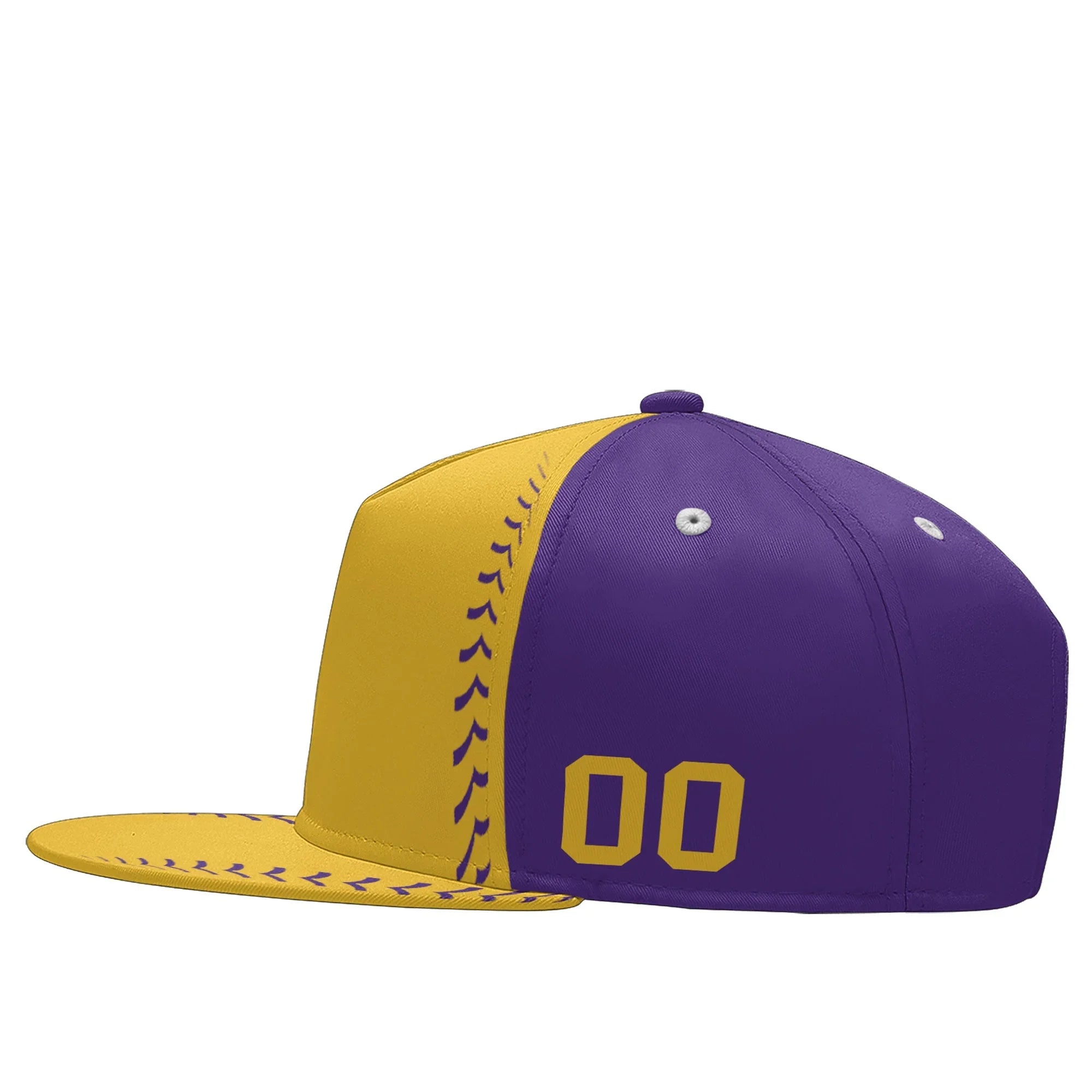 Custom Sport Design Hat Stitched Adjustable Snapback Personalized Baseball Cap PR067B-bd0b00d9-bb - Coolcustomize