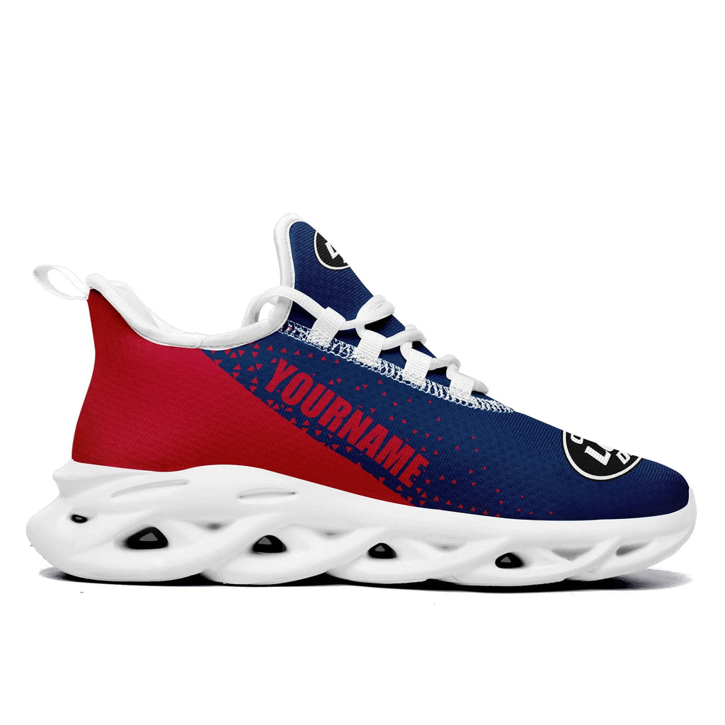 Custom Blue Red Jersey MaxSoul Shoes and Hat Combo Offer Personalized ZH-D0b009a-b - Coolcustomize