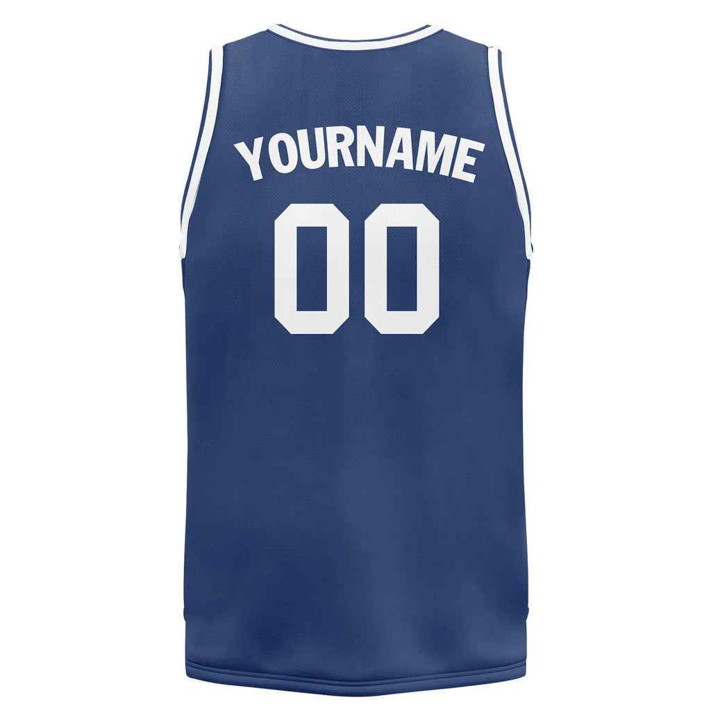 Custom Deep Blue Classic Style Sports Uniform Basketball Jersey BBJ01-bd0a70ec - Coolcustomize