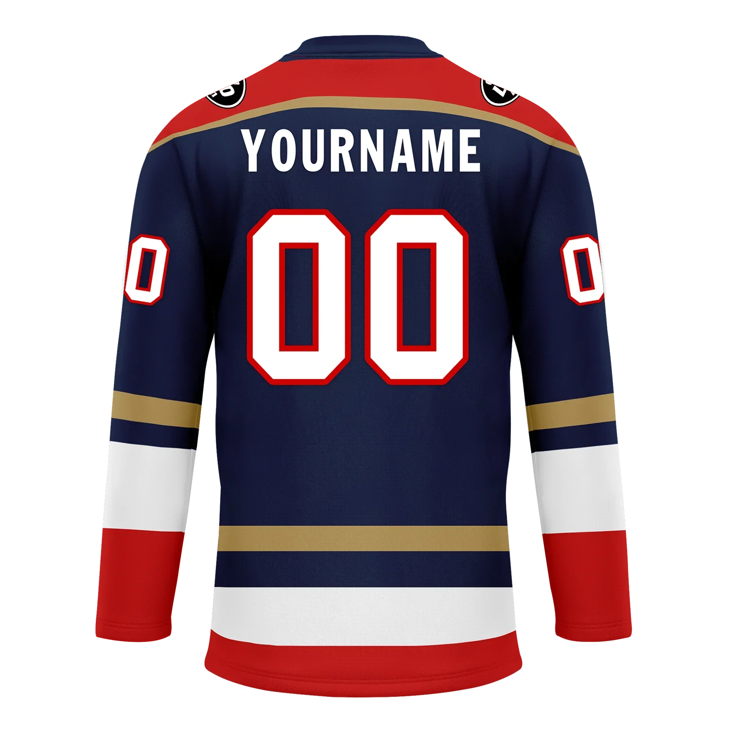 Custom Blue Red Personalized Hockey Jersey HCKJ01-D0a70af - Coolcustomize