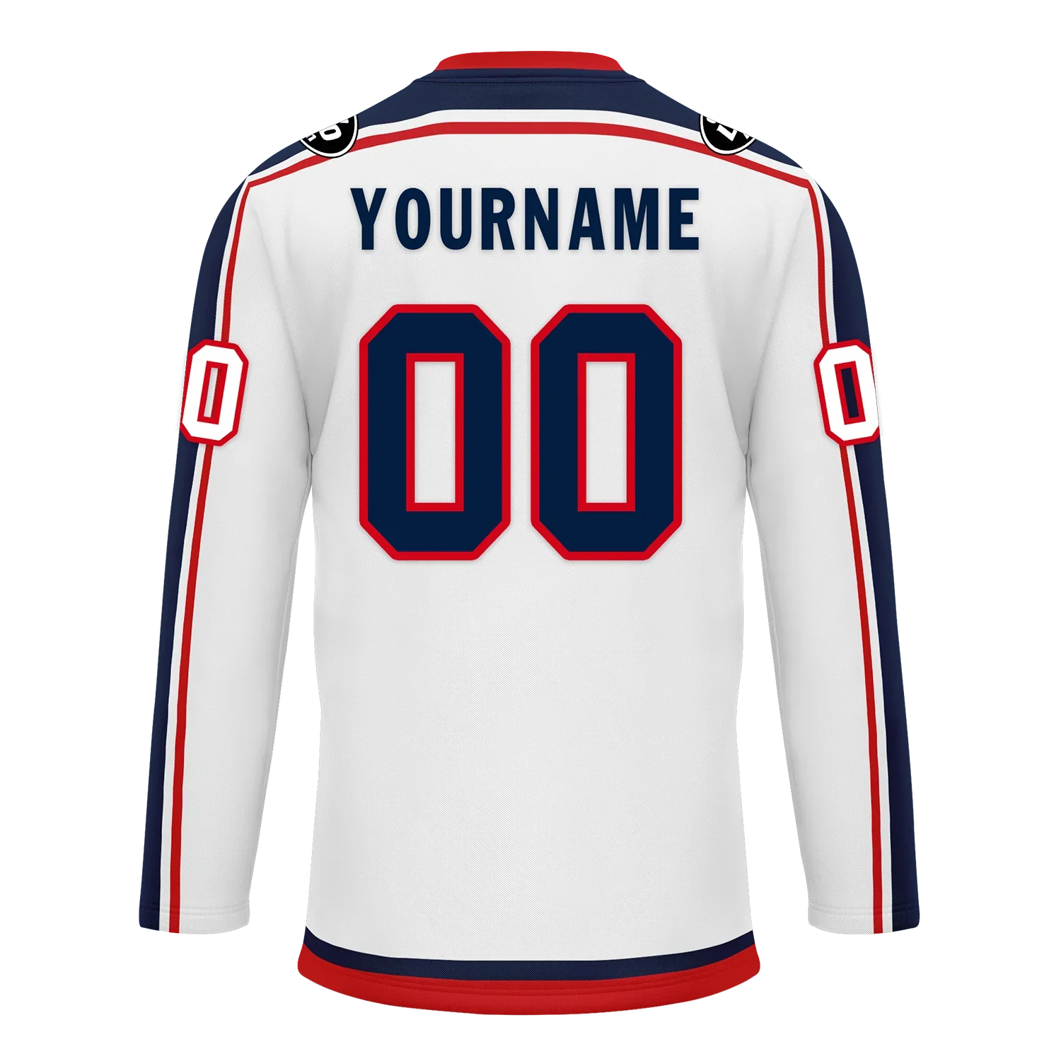 Custom White Personalized Hockey Jersey HCKJ01-D0a70fa - Coolcustomize