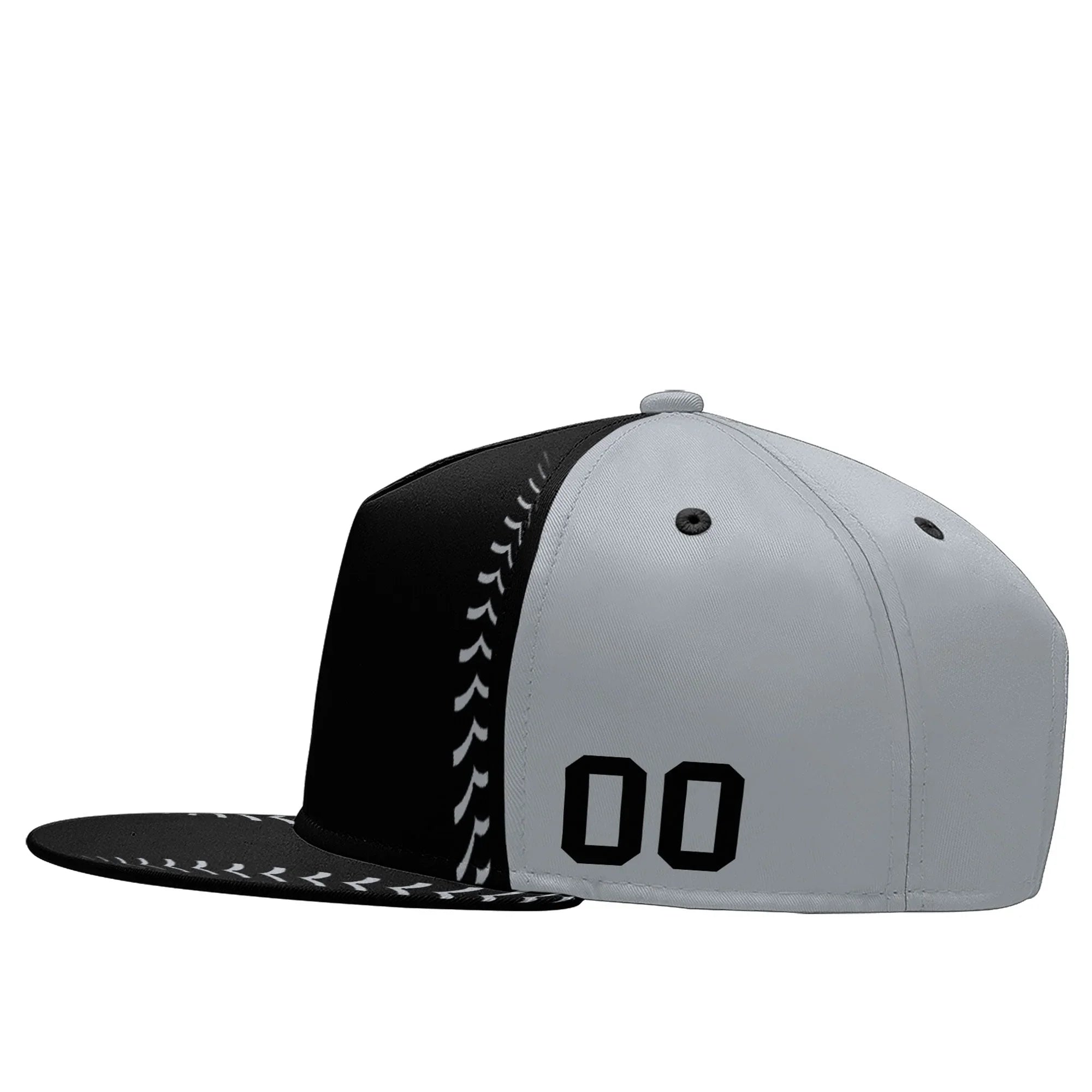 Custom Sport Design Hat Stitched Adjustable Snapback Personalized Baseball Cap PR067B-bd0b00d9-d - Coolcustomize