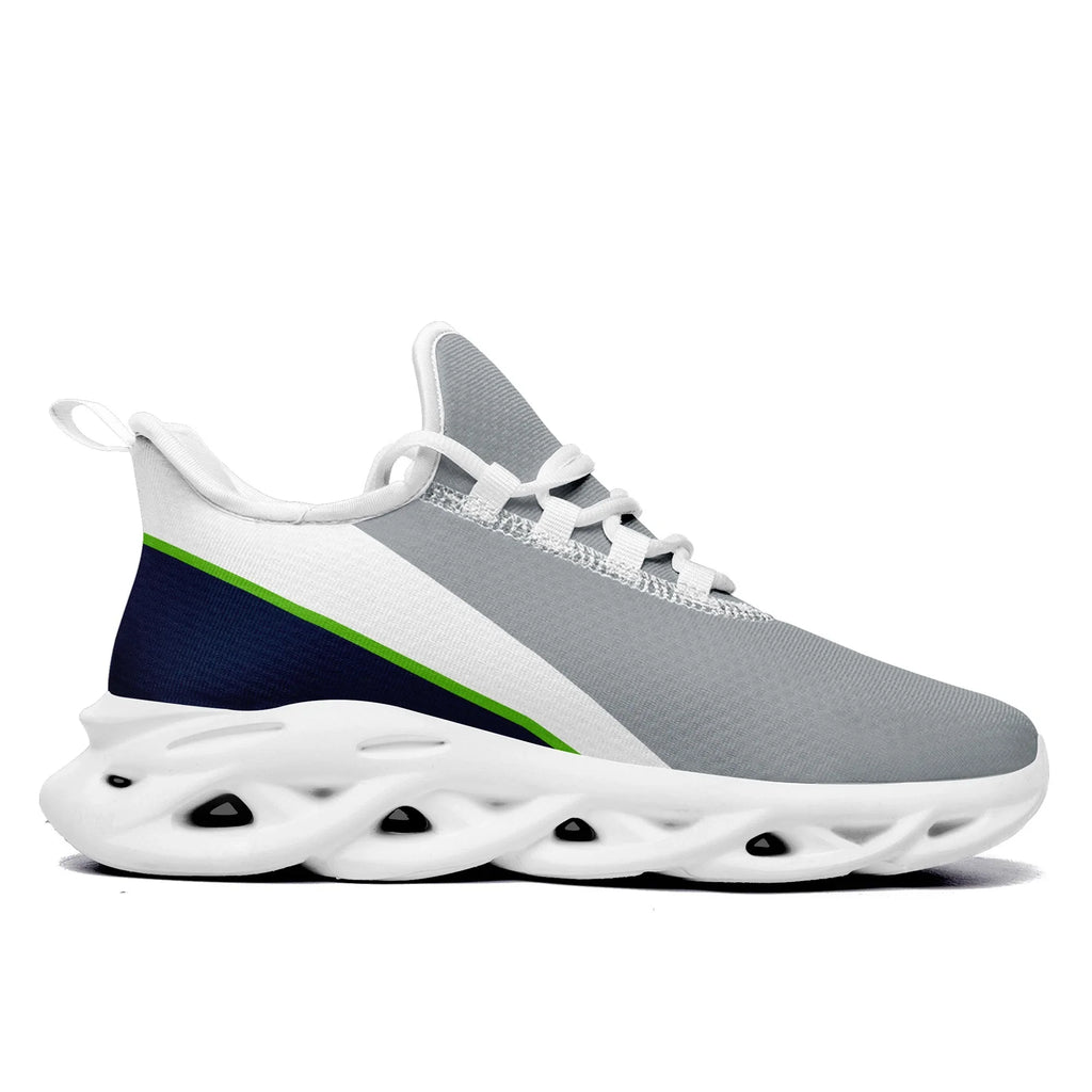 Custom Grey Blue Jersey MaxSoul Shoes and Hat Combo Offer Personalized ZH-bd0b007e-ac - Coolcustomize