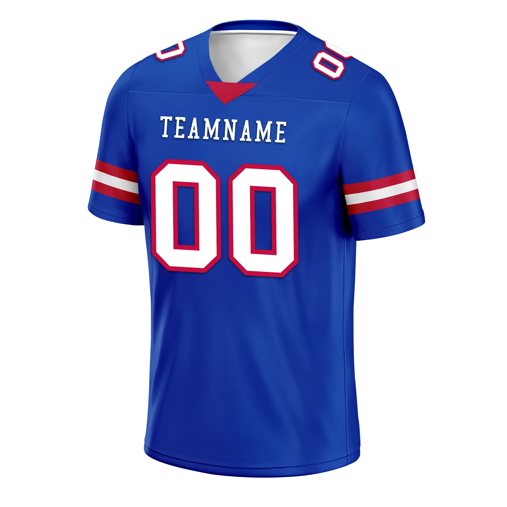 Custom Blue Classic Style Personalized Authentic Football Jersey FBJ02-bd0a70ca - Coolcustomize