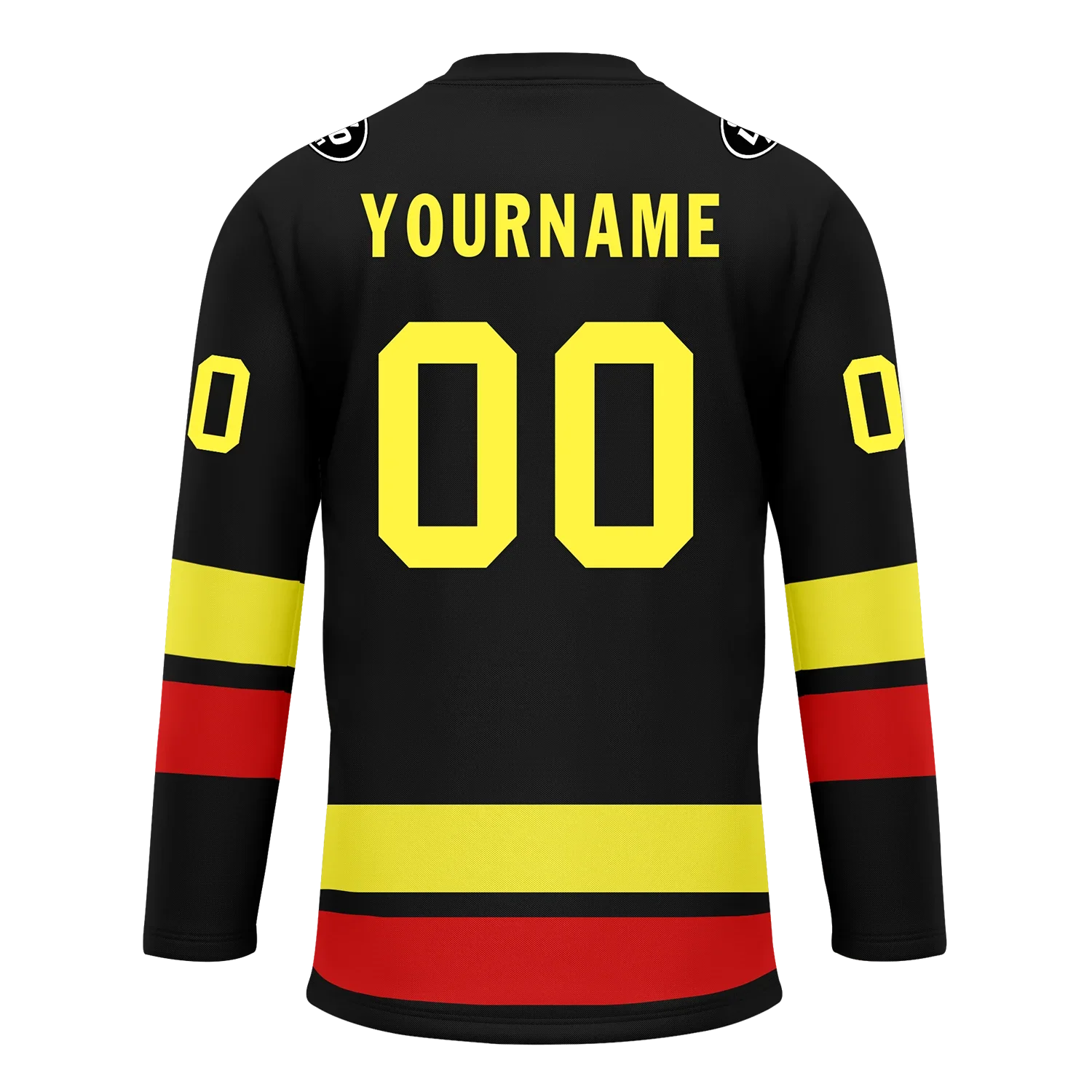 Custom Black Personalized Hockey Jersey HCKJ01-D0a70dd - Coolcustomize