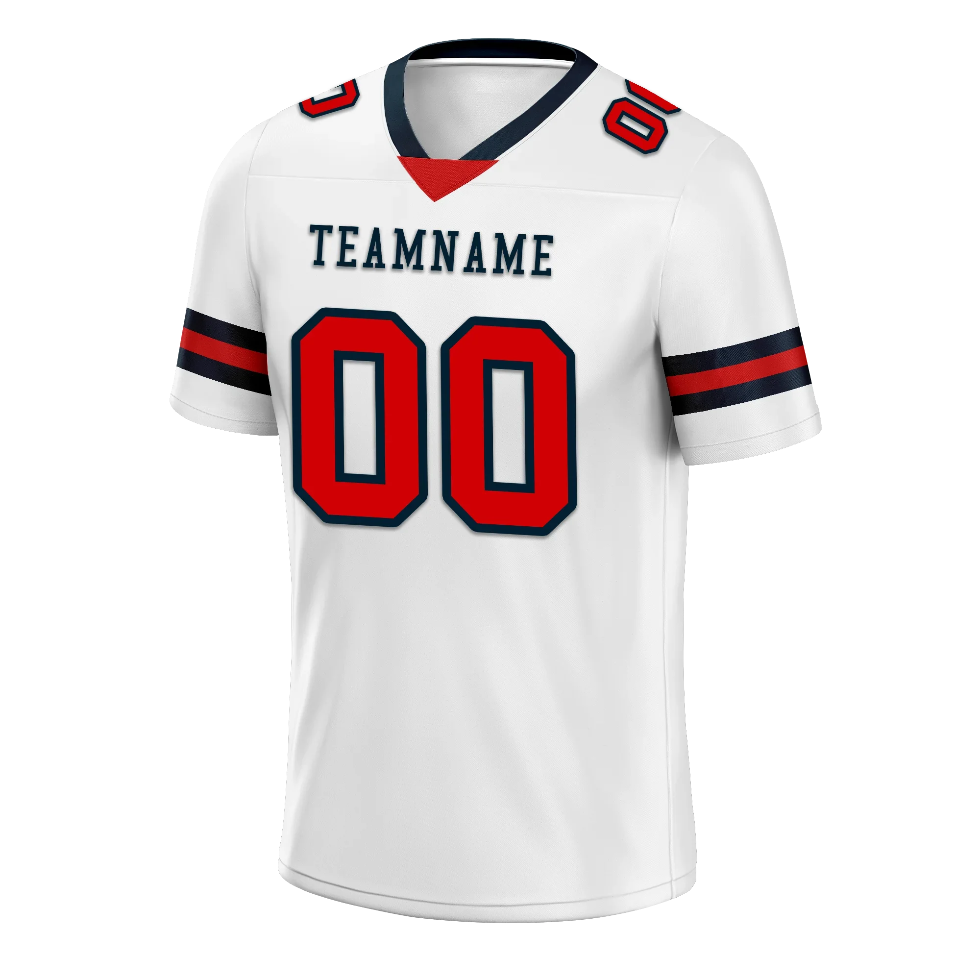 Custom White Classic Style Personalized Authentic Football Jersey FBJ02-bd0a70b7 - Coolcustomize