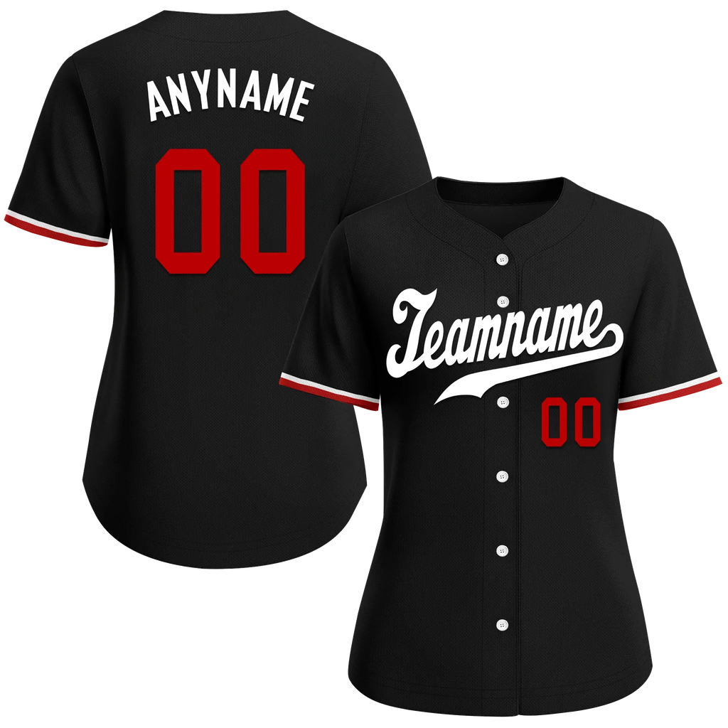 Custom Black Classic Style White Personalized Authentic Baseball Jersey BSBJ01-bd0faab - Coolcustomize
