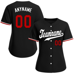 Custom Black Classic Style White Personalized Authentic Baseball Jersey BSBJ01-bd0faab