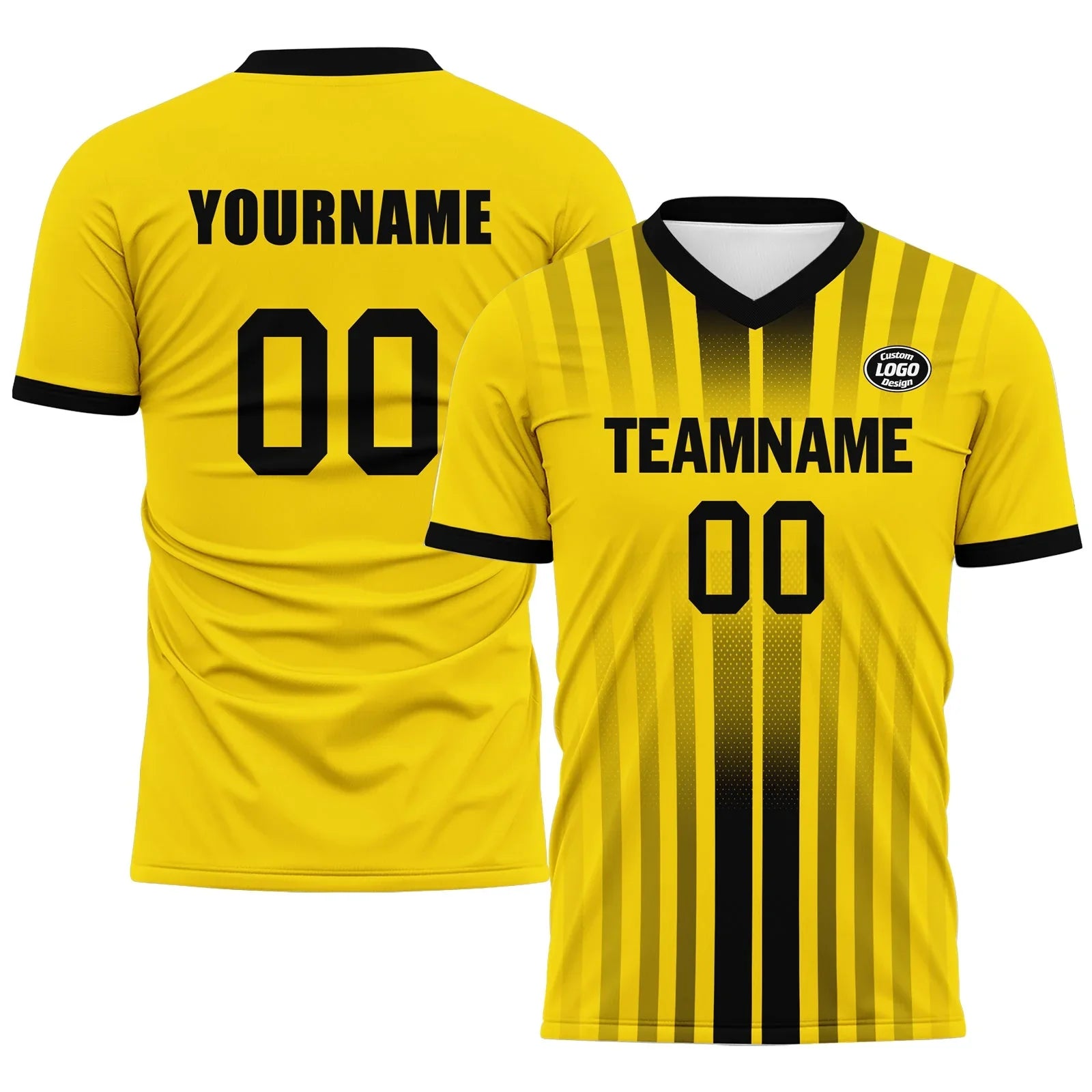 Custom Black Yellow Jersey MaxSoul Shoes and Hat Combo Offer Personalized Combo ZH-D020234-7 - Coolcustomize