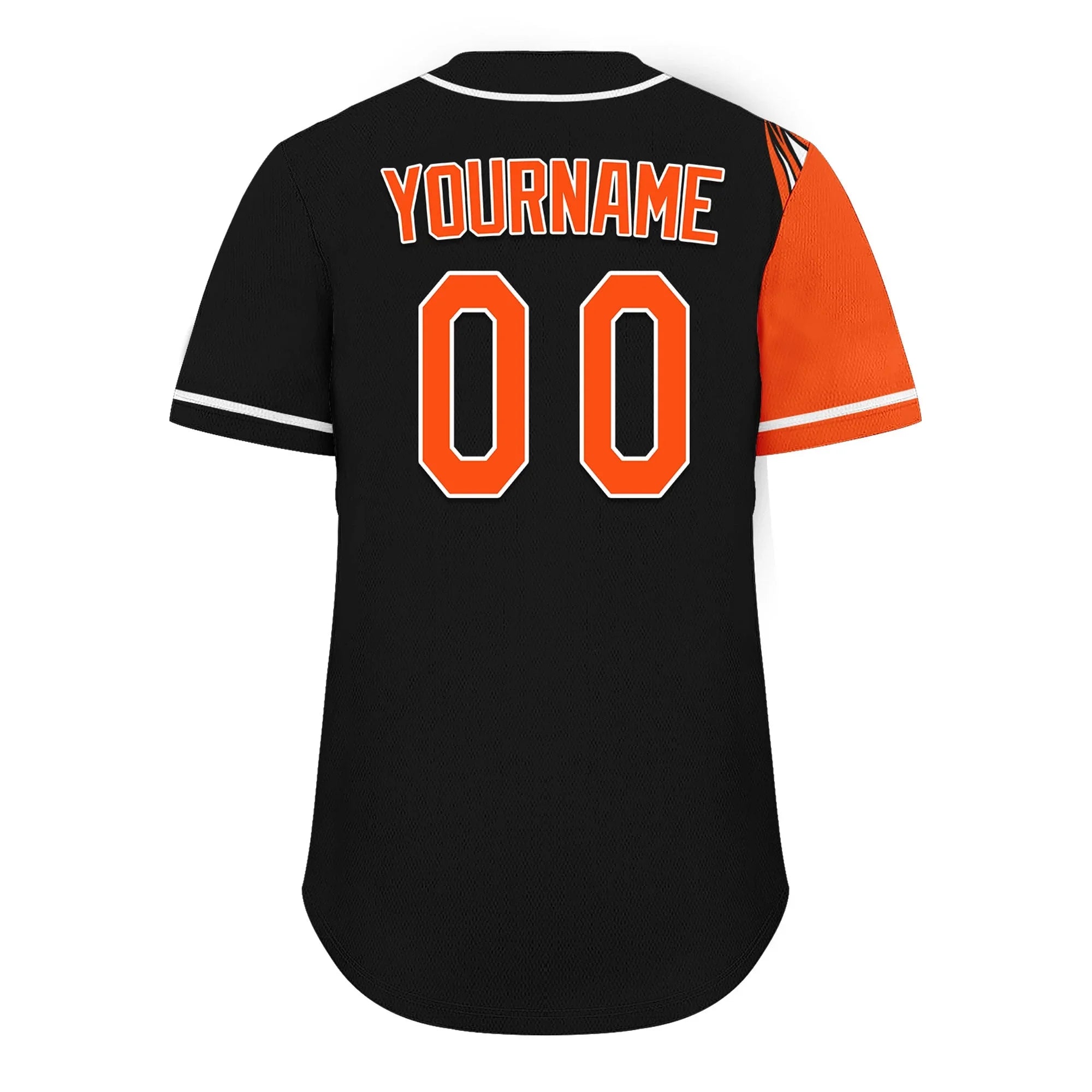 Custom Black Orange Jersey and TN Shoes Combo Offer Personalized ZH-D0200101-7 - Coolcustomize