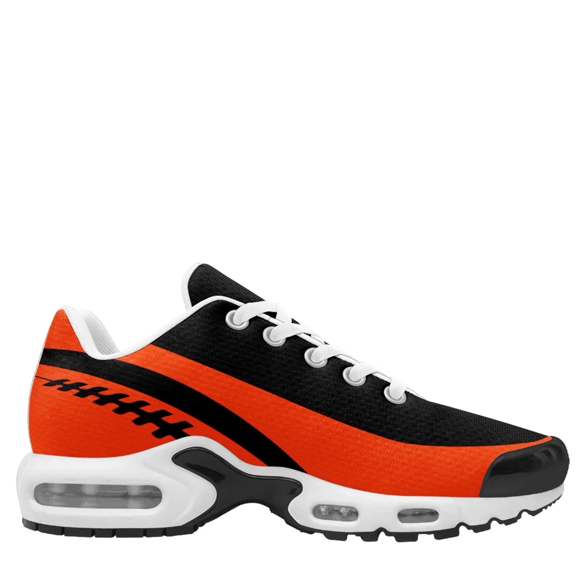Custom Black Orange TN Shoes Personalized Sneakers TN-D020077-8 - Coolcustomize
