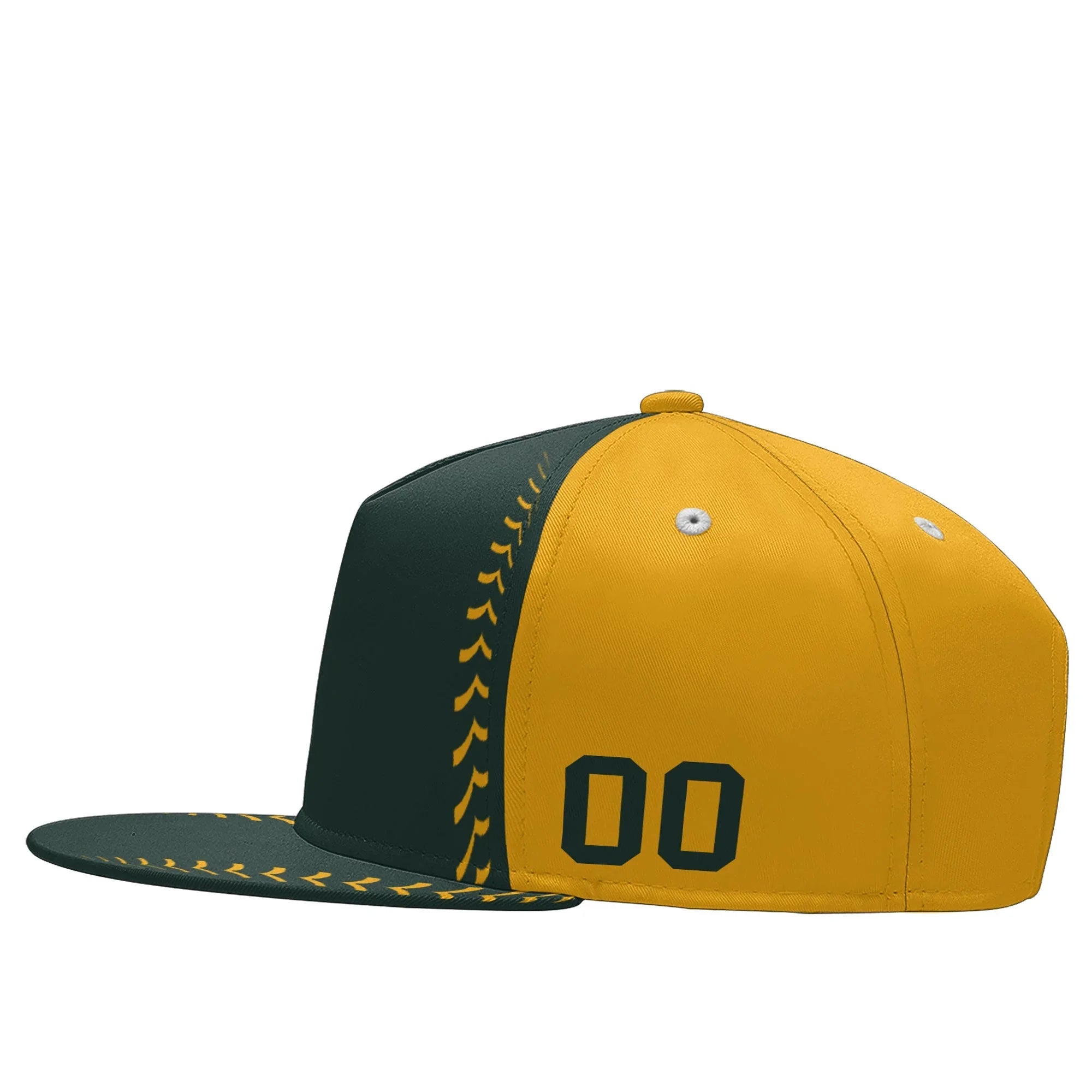 Custom Sport Design Hat Stitched Adjustable Snapback Personalized Baseball Cap PR067B-bd0b00d9-c - Coolcustomize