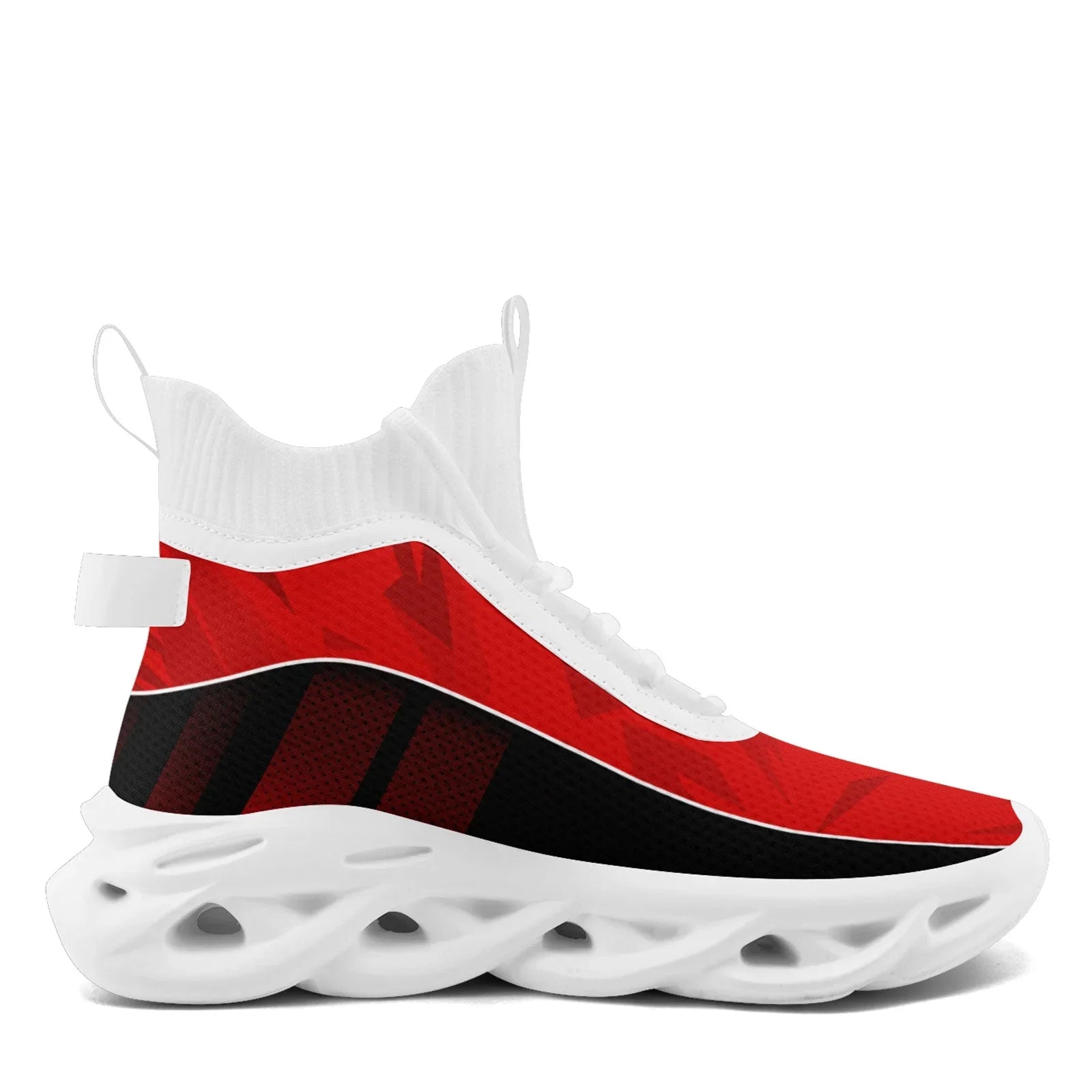 Custom Black Red Maxsoul Shoes Personalized Sneaker FN029A-D020158-2 - Coolcustomize