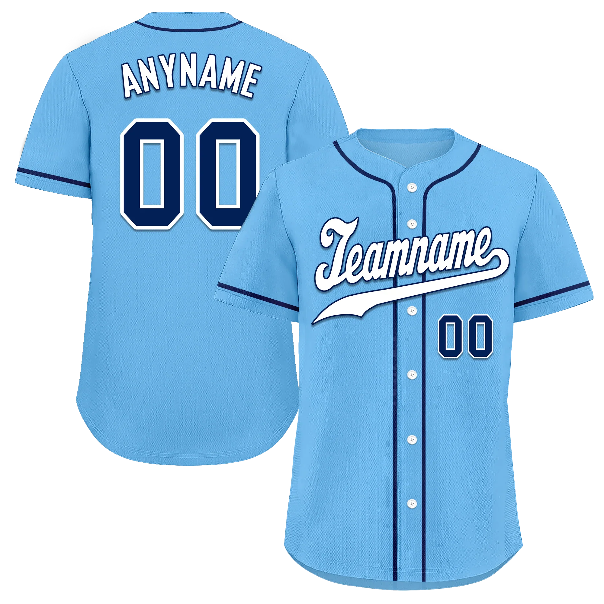 Custom Aqua Classic Style White Personalized Authentic Baseball Jersey BSBJ01-bd0fa0d - Coolcustomize