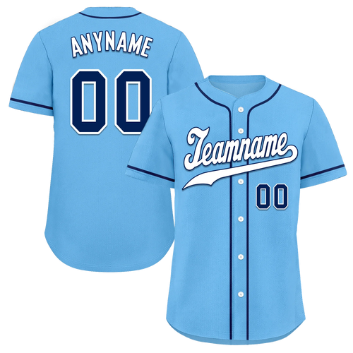 Custom Aqua Classic Style White Personalized Authentic Baseball Jersey BSBJ01-bd0fa0d - Coolcustomize