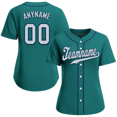 Custom Green Classic Style Grey Personalized Authentic Baseball Jersey BSBJ01-bd0fabe