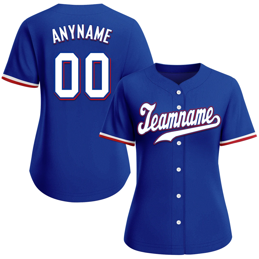 Custom Blue Classic Style White Personalized Authentic Baseball Jersey BSBJ01-bd0fabc - Coolcustomize