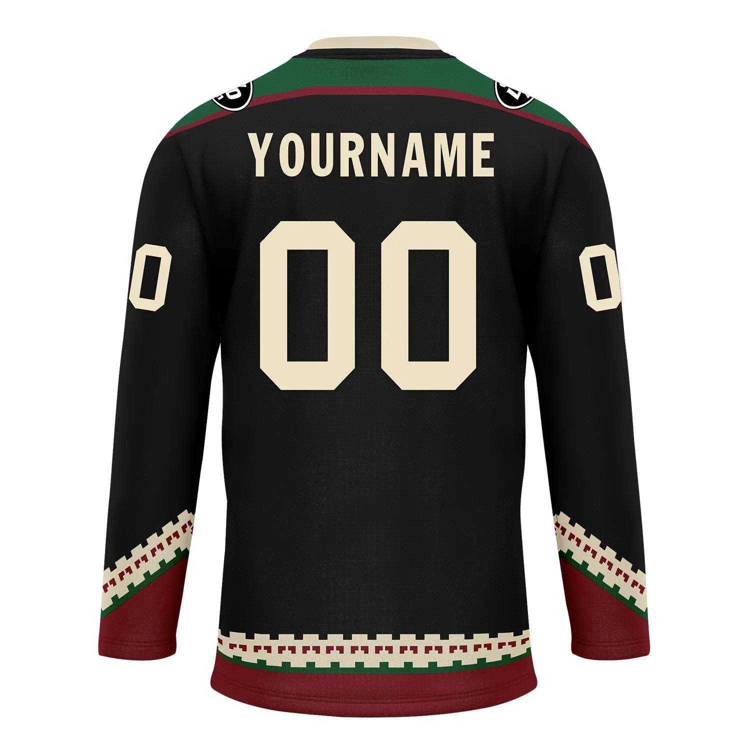 Custom Black Personalized Hockey Jersey HCKJ01-D0a70fc - Coolcustomize